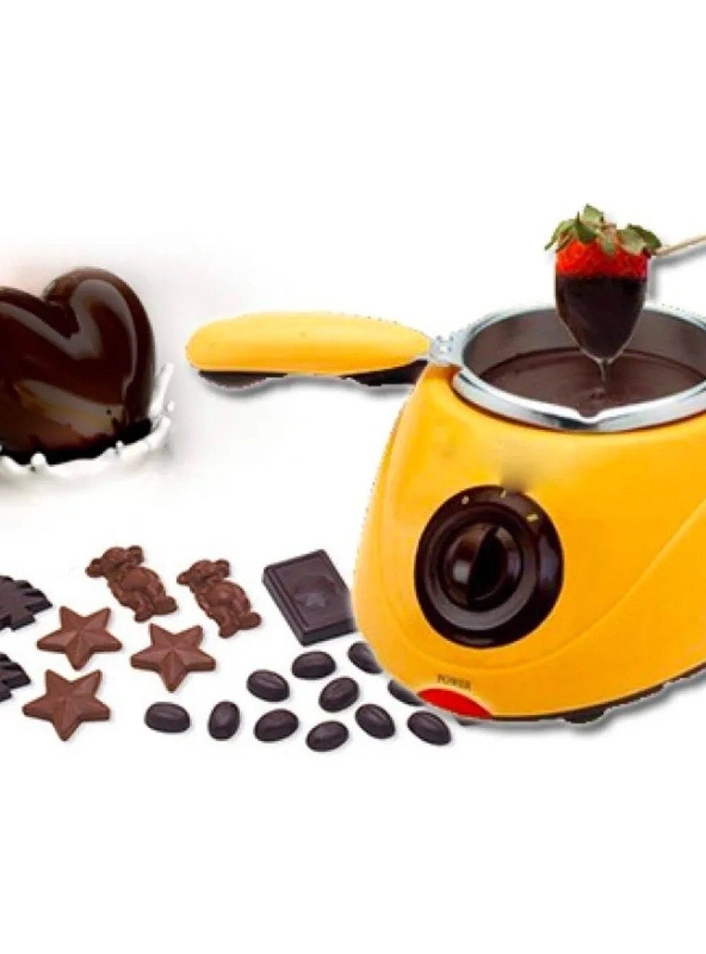 Derretidor De Chocolate Eléctrico Antiadherente 250ml Amarillo-9