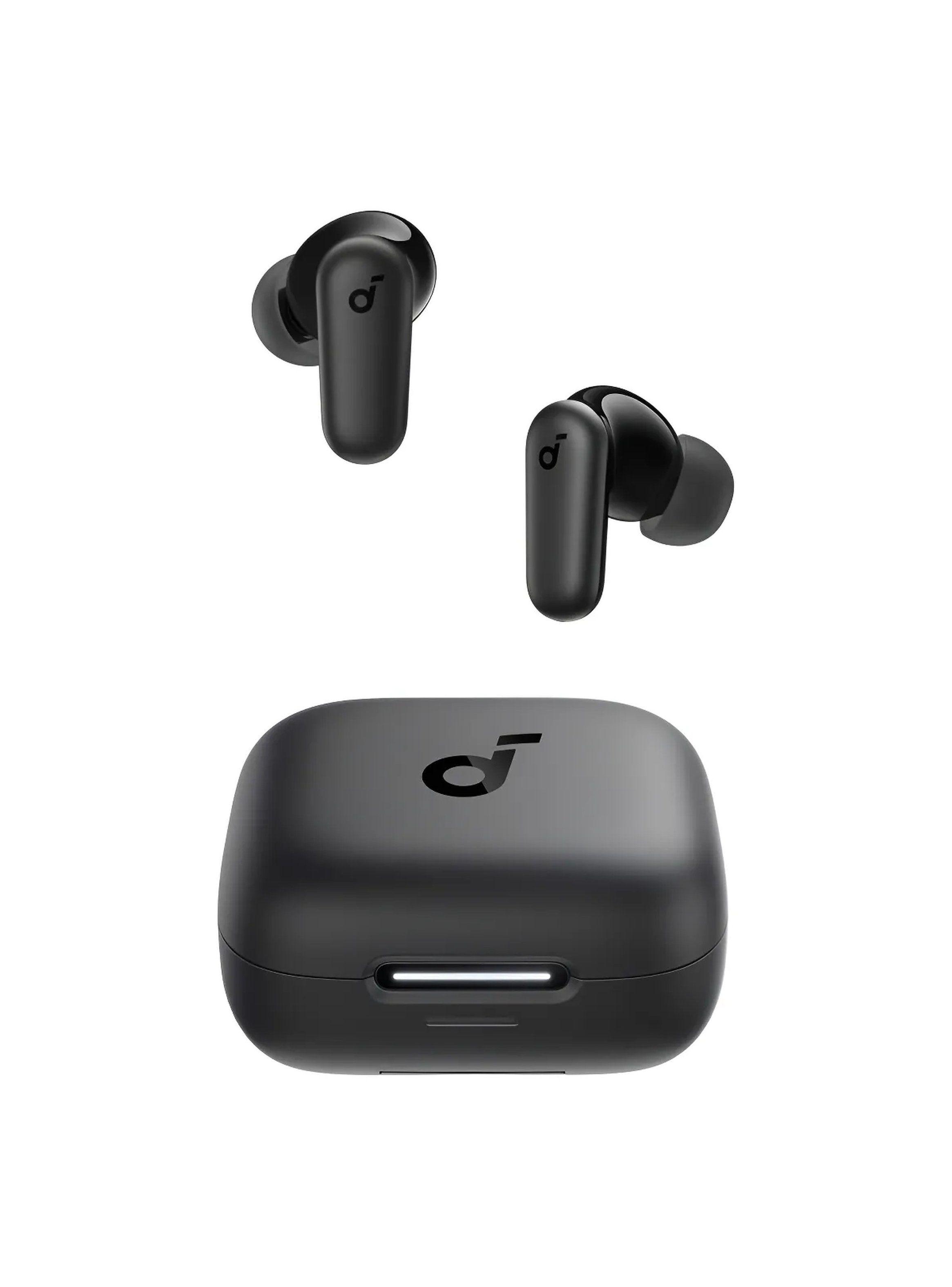 Auriculares Inalámbricos Bluetooth Larga Duración Negros-0