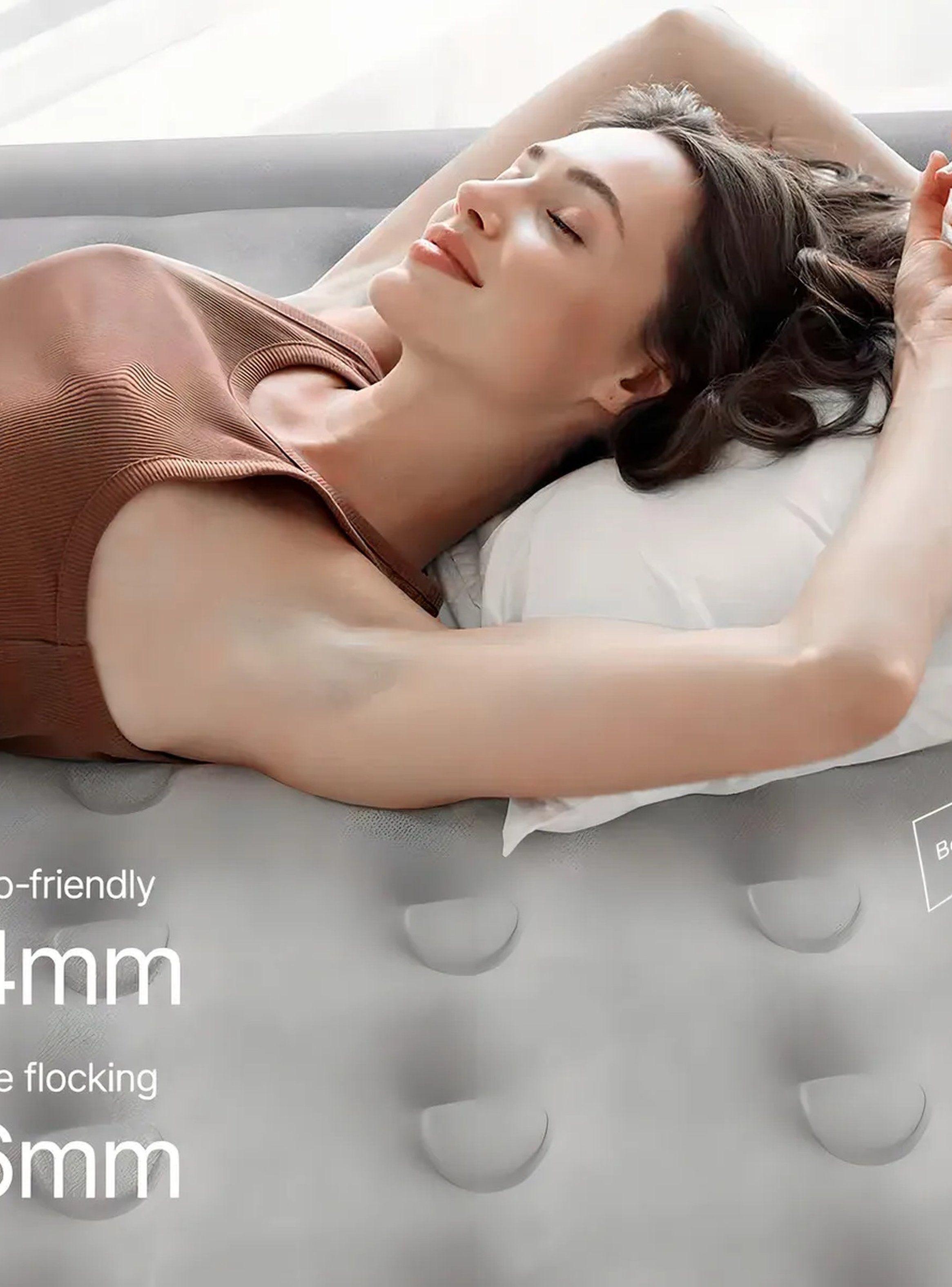 Colchón Inflable Queen Con Bomba Eléctrica Rápida-9