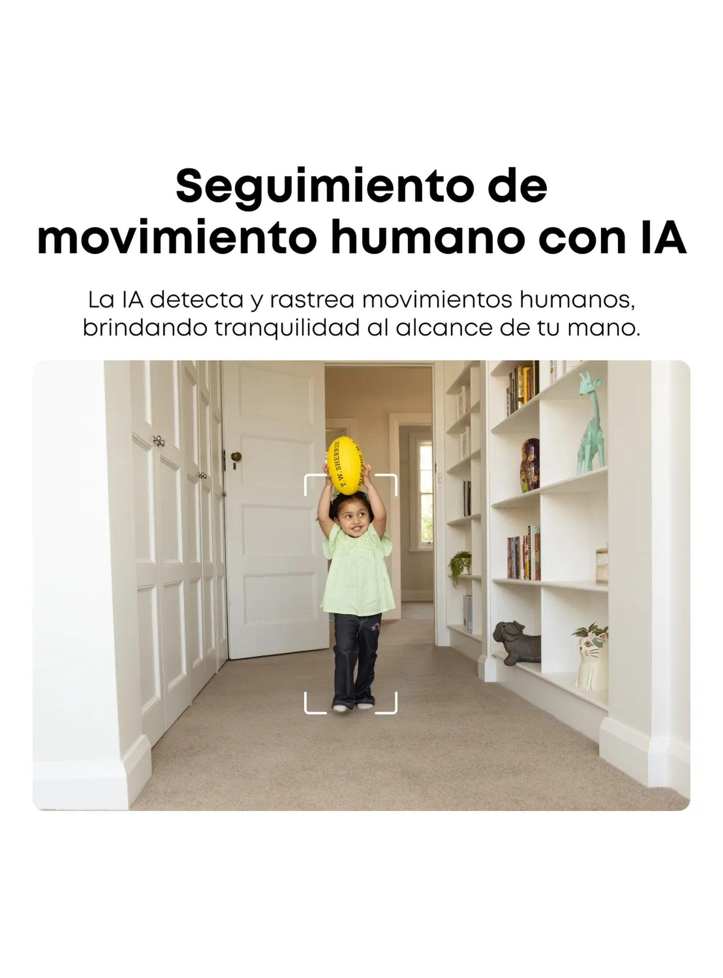 Cámara De Seguridad 1080p Visión 360° Interior-5