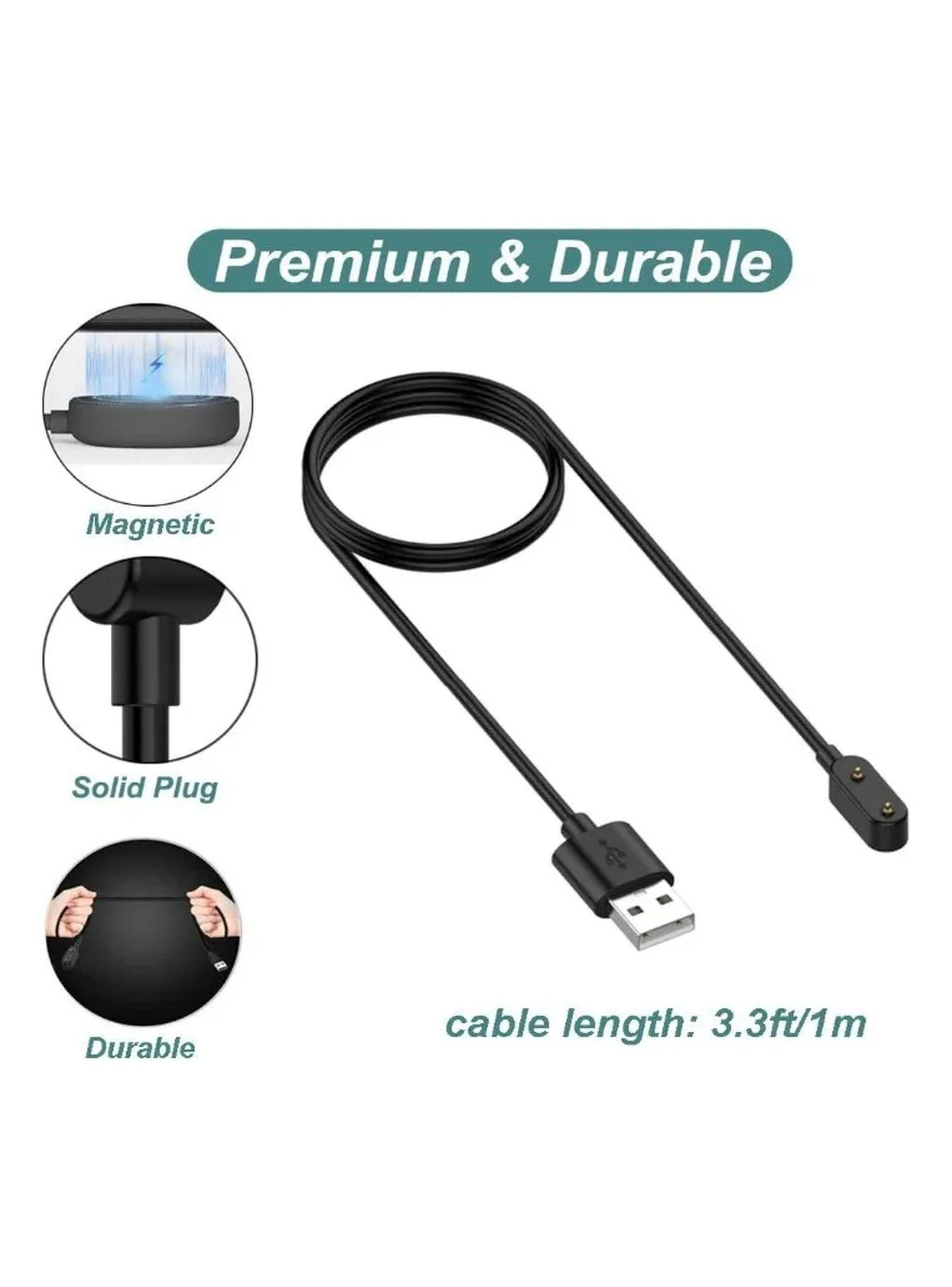 Cable USB de Carga Magnética Negro-5