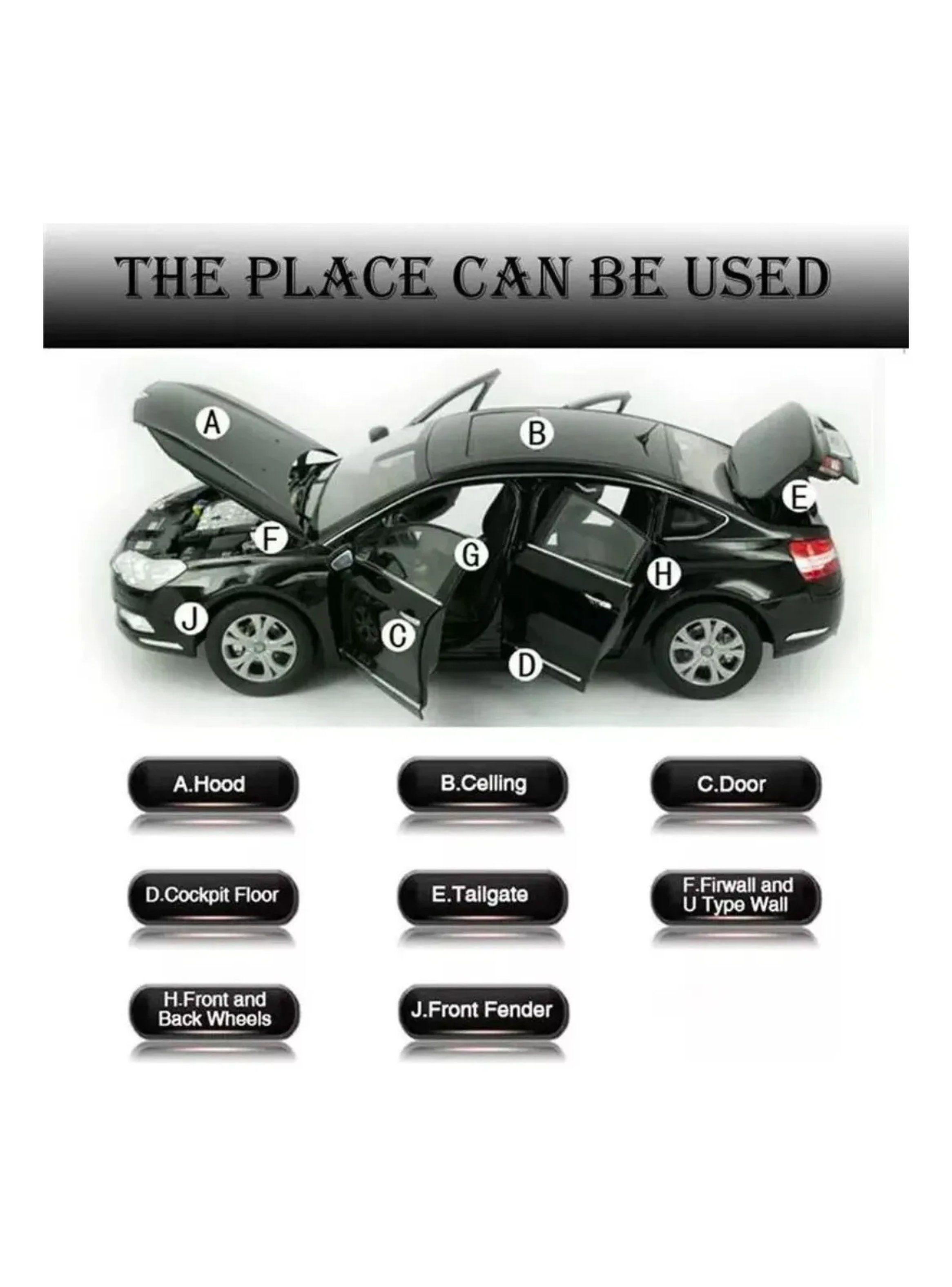 Aislante de Sonido para Automóviles Impermeable Ignífugo-3