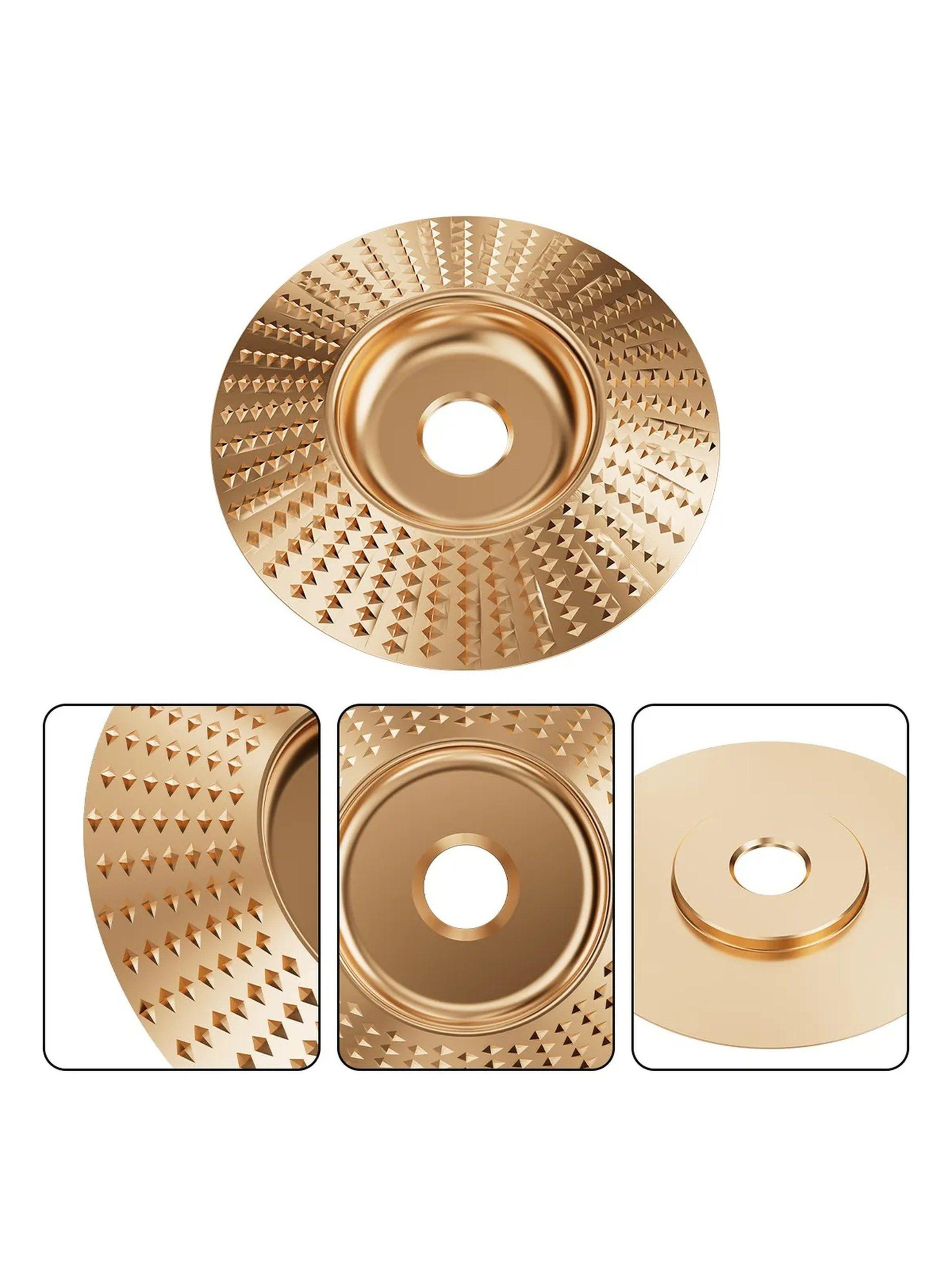 Discos Abrasivos para Amoladora Tallado de Madera Acero Inoxidable-4