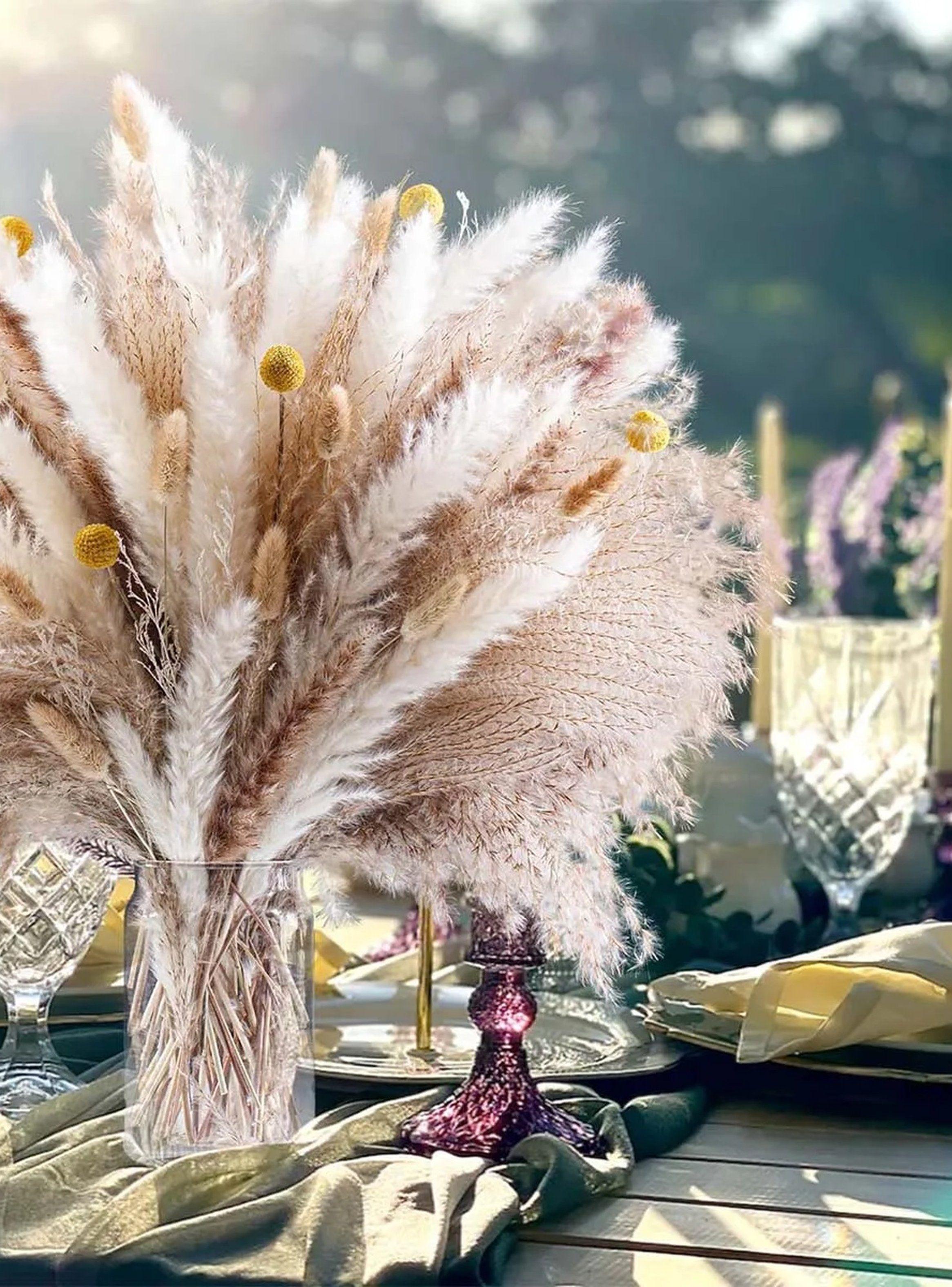 Ramo de Flores Secas Decorativas Color Mixto-5