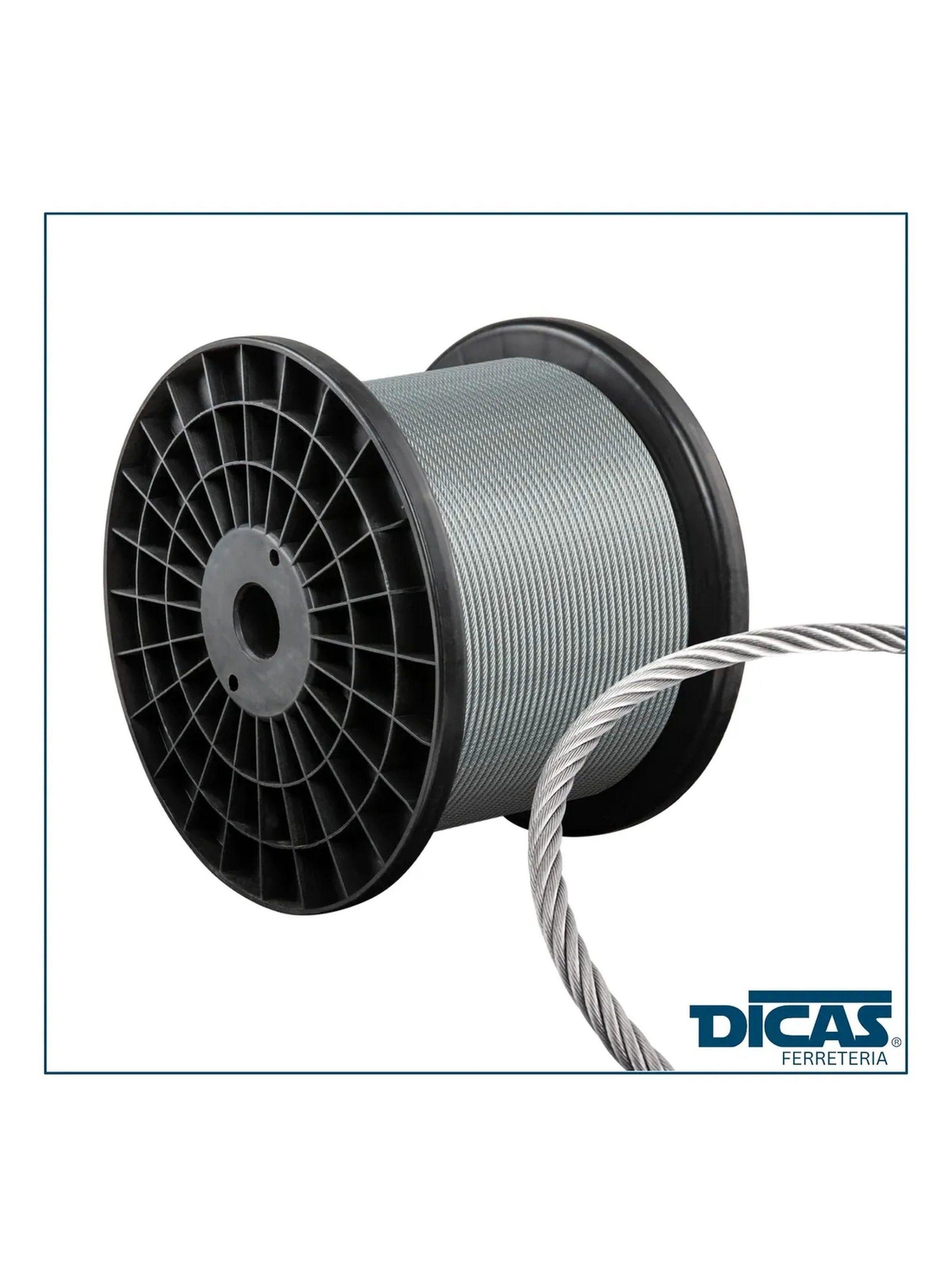 Cable de Acero Inoxidable 7x19 Alta Resistencia 100 m-2