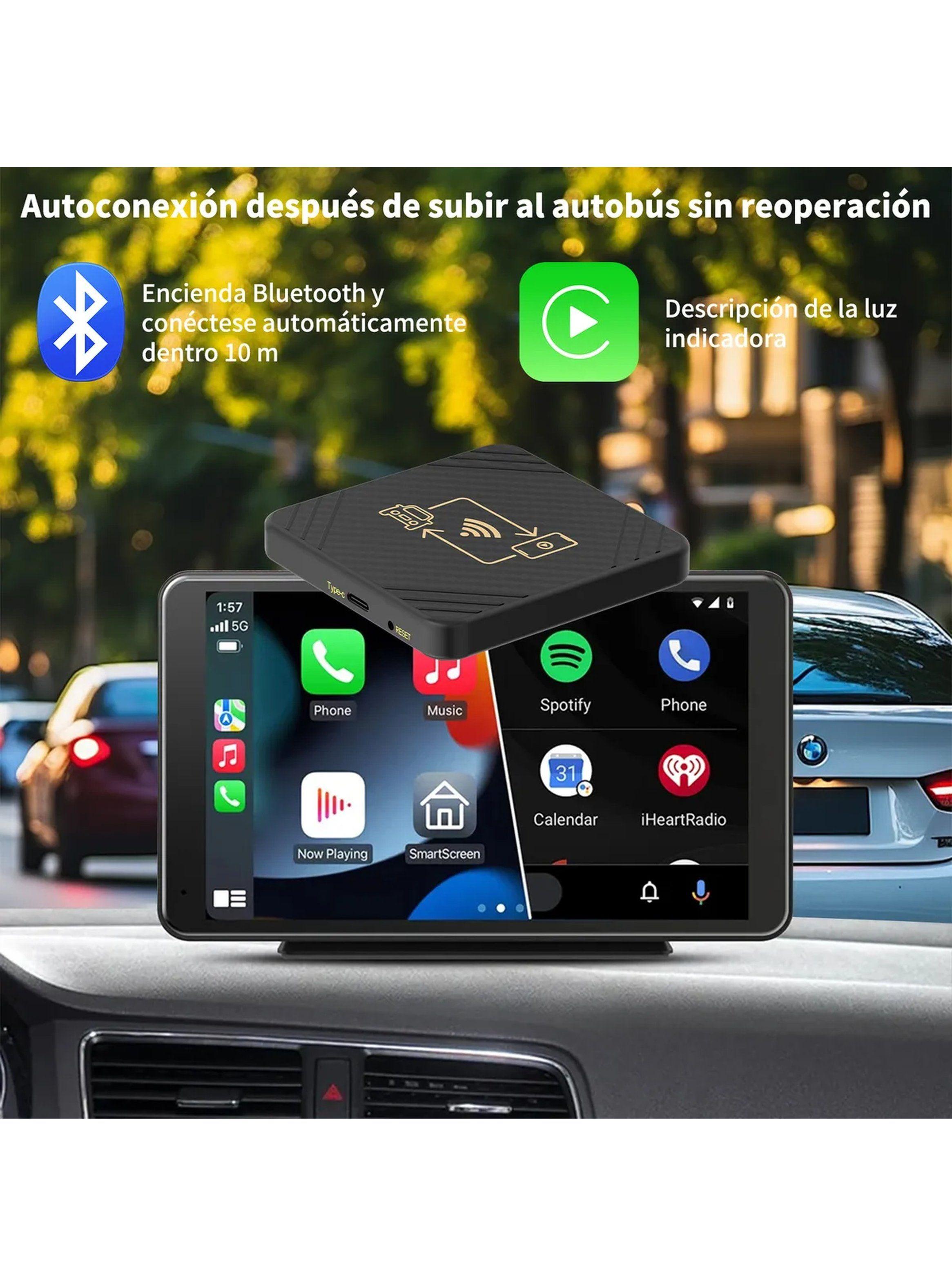 Adaptador CarPlay Inalámbrico USB Compatibilidad Universal-4