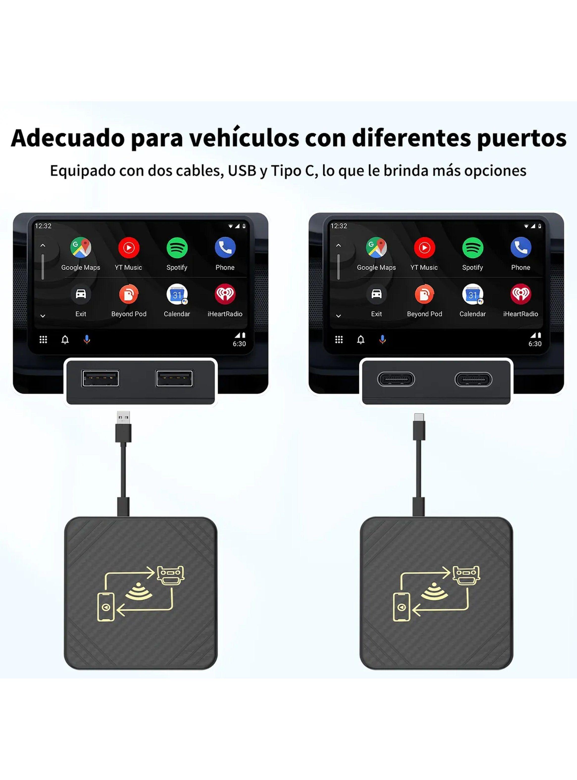 Adaptador CarPlay Inalámbrico USB Compatibilidad Universal-5