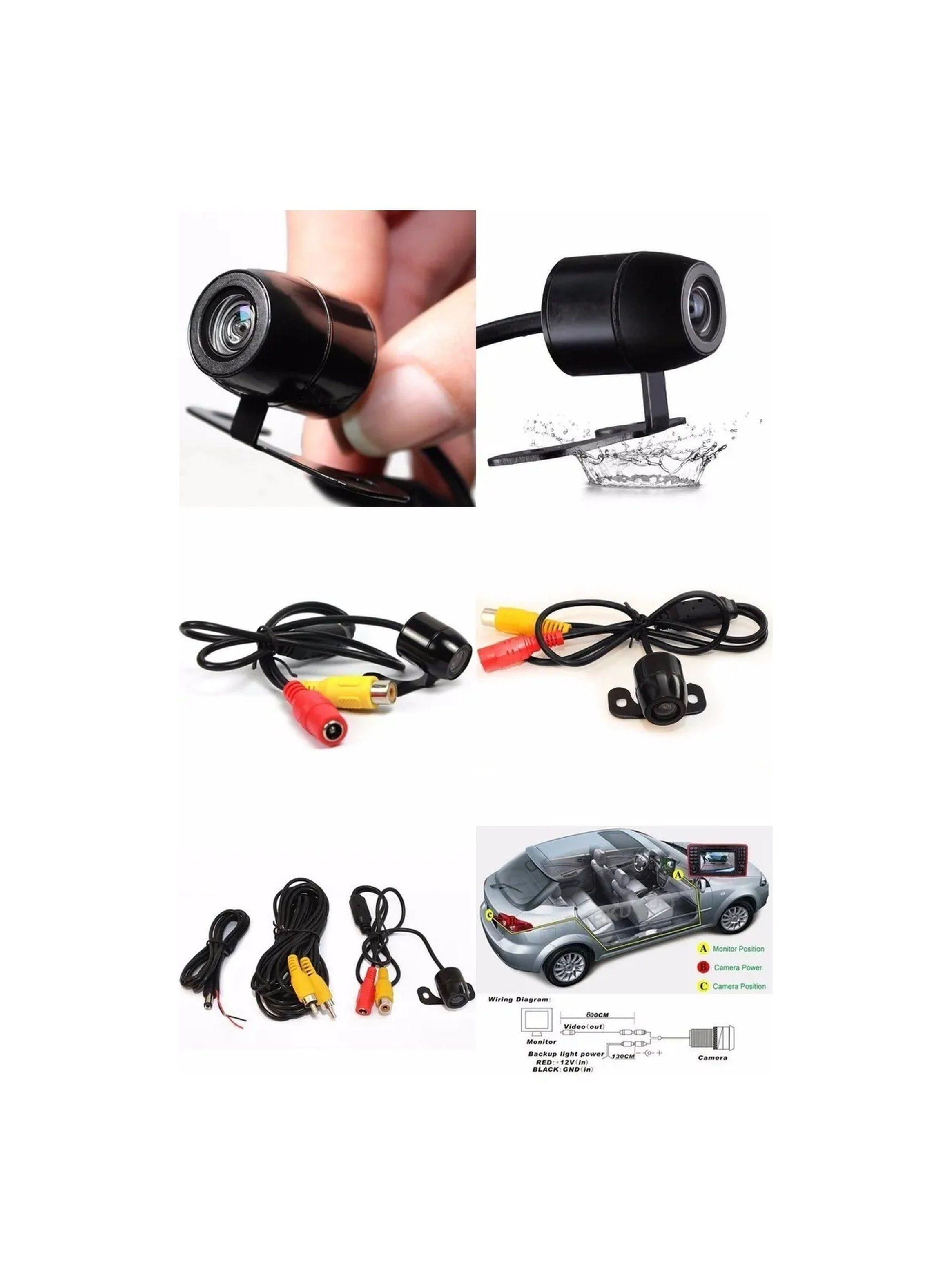 Monitor de Reversa 4.3 Pulgadas con Cableado RCA-5