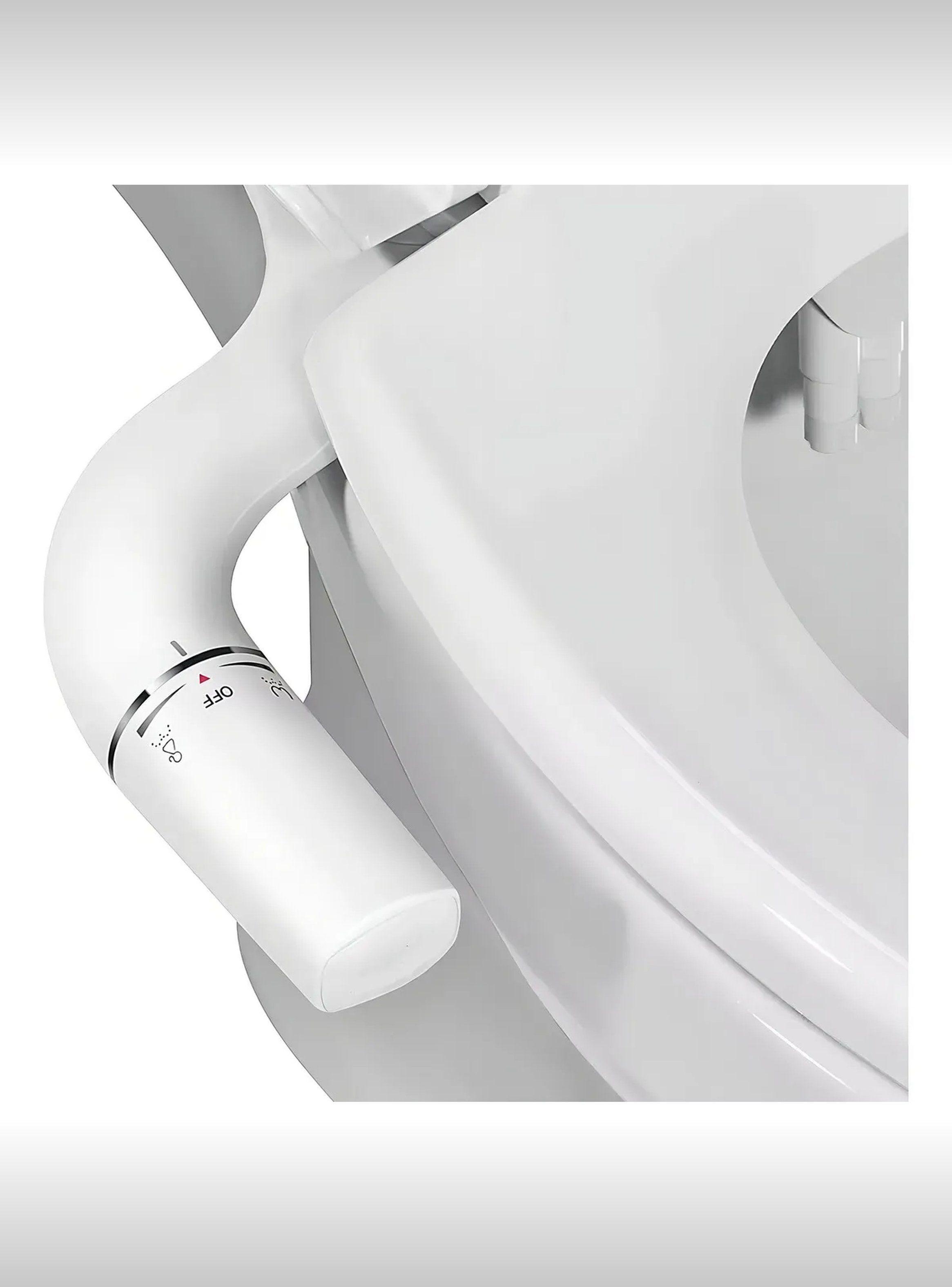 Asiento de Bidet Manual Ajustable Color Blanco-0
