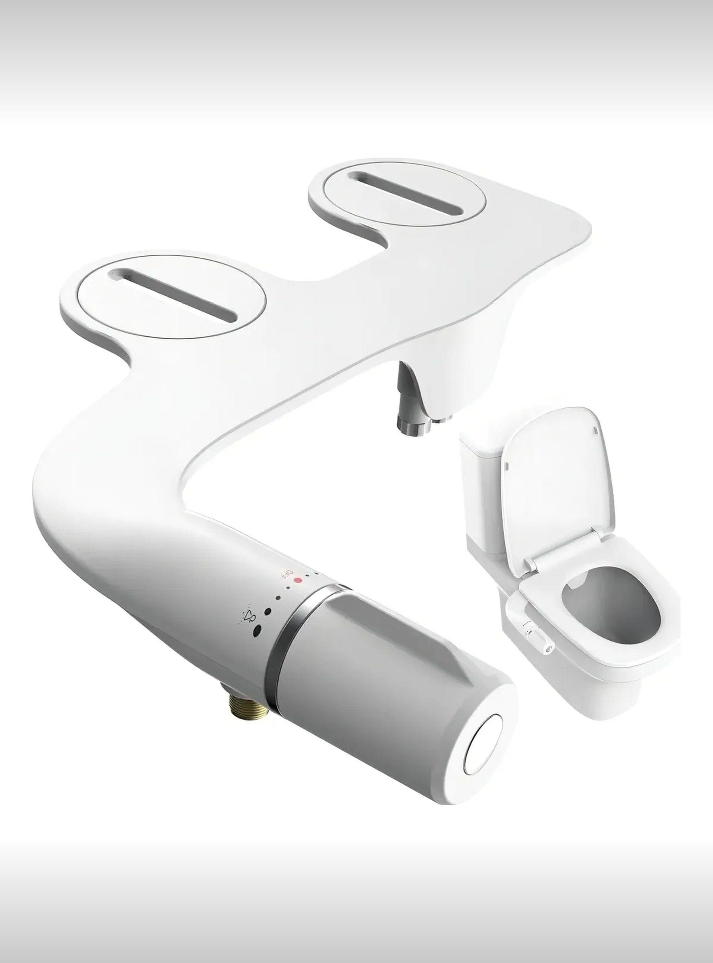 Asiento de Bidet Manual Ajustable Color Blanco-7