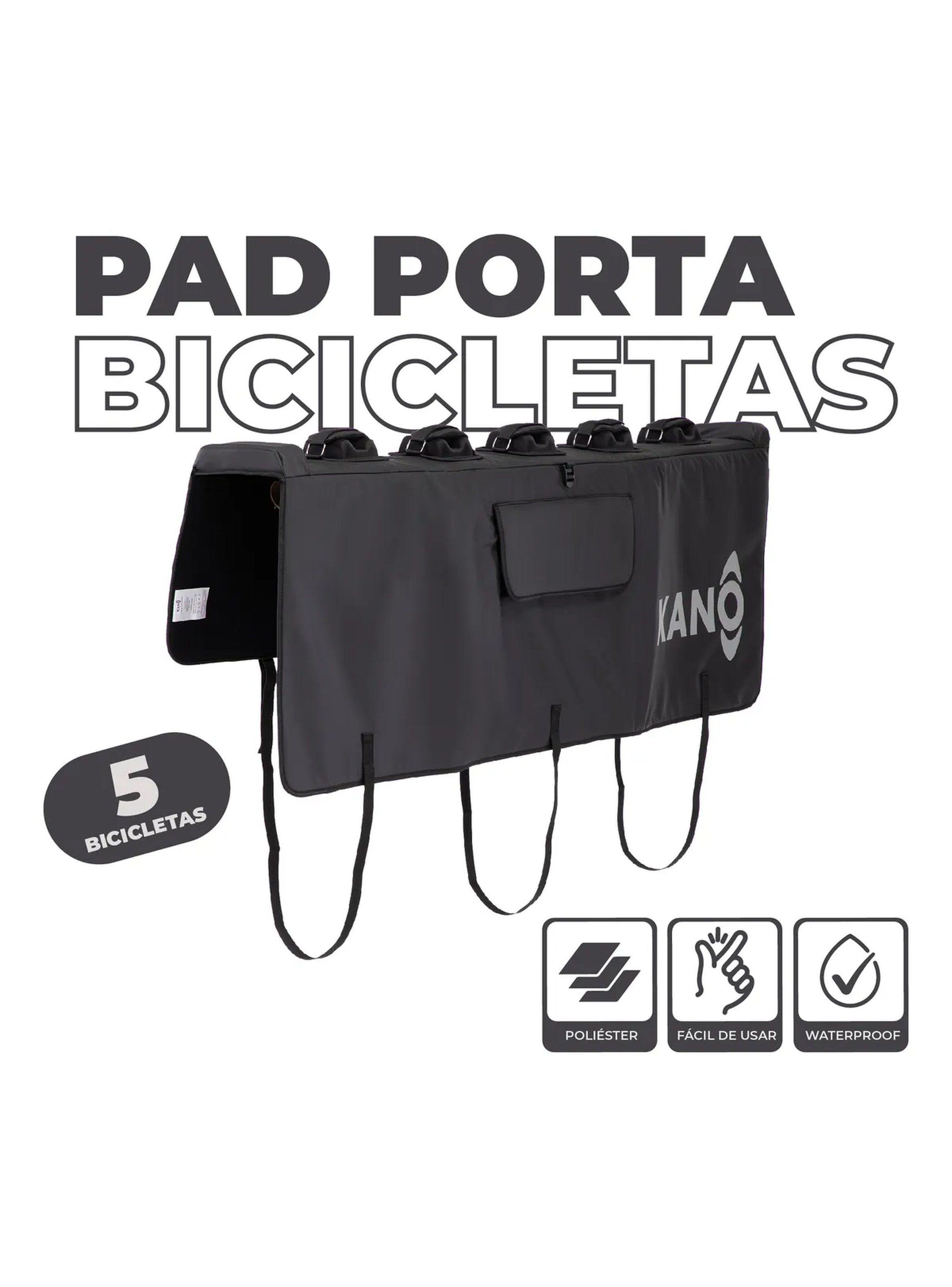 Pad Porta Bicicletas 5 Bicicletas Impermeable Poliéster-2