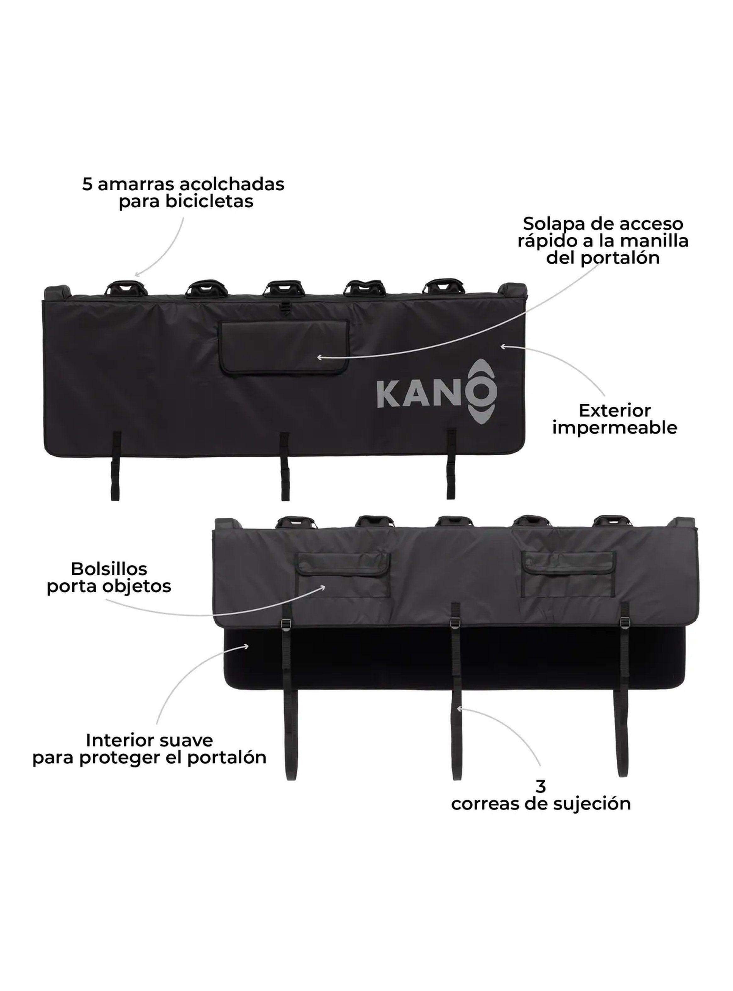 Pad Porta Bicicletas 5 Bicicletas Impermeable Poliéster-4