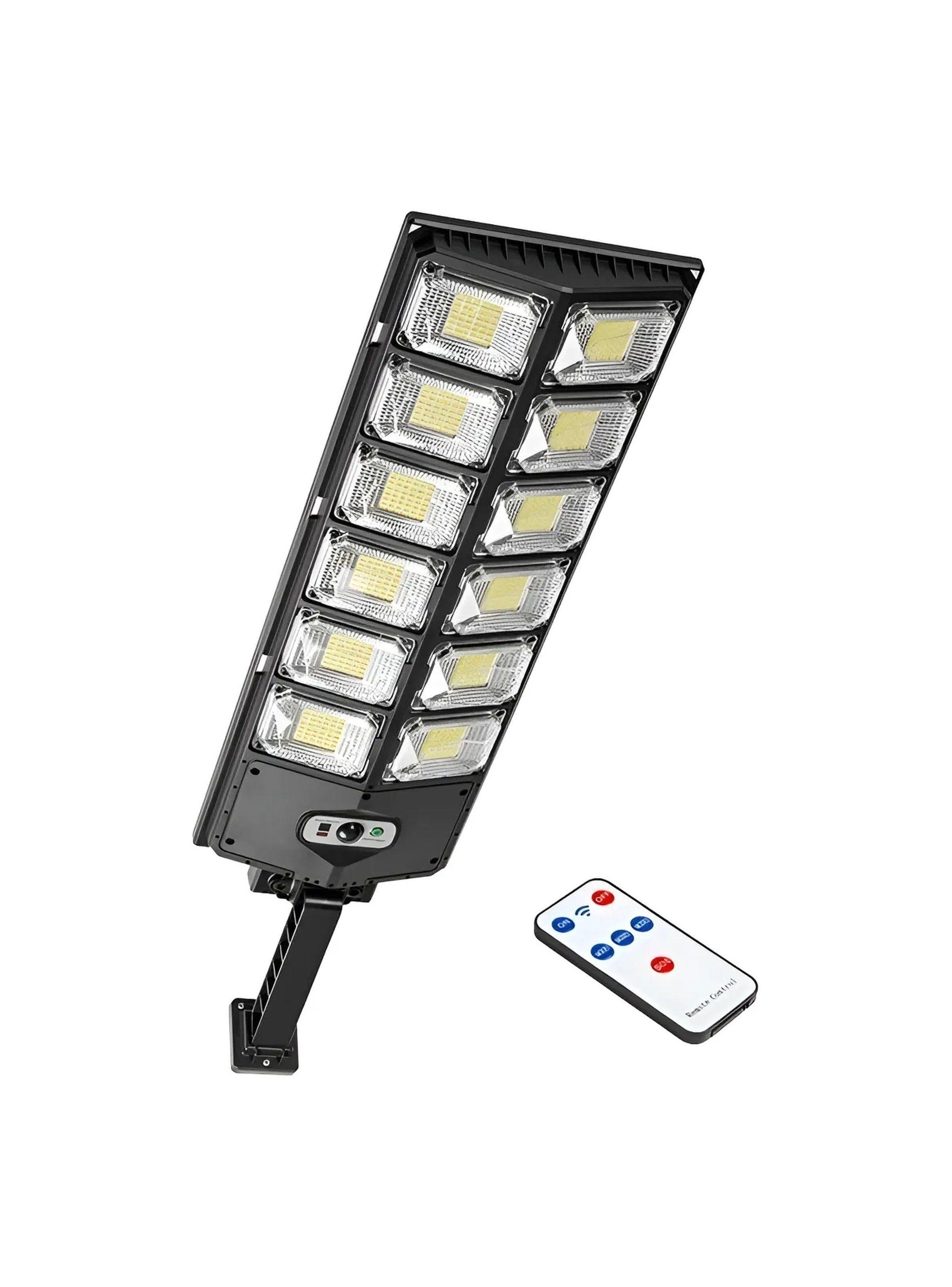 Luz de Foco Solar Exterior LED Control Remoto Sensor Movimiento-0