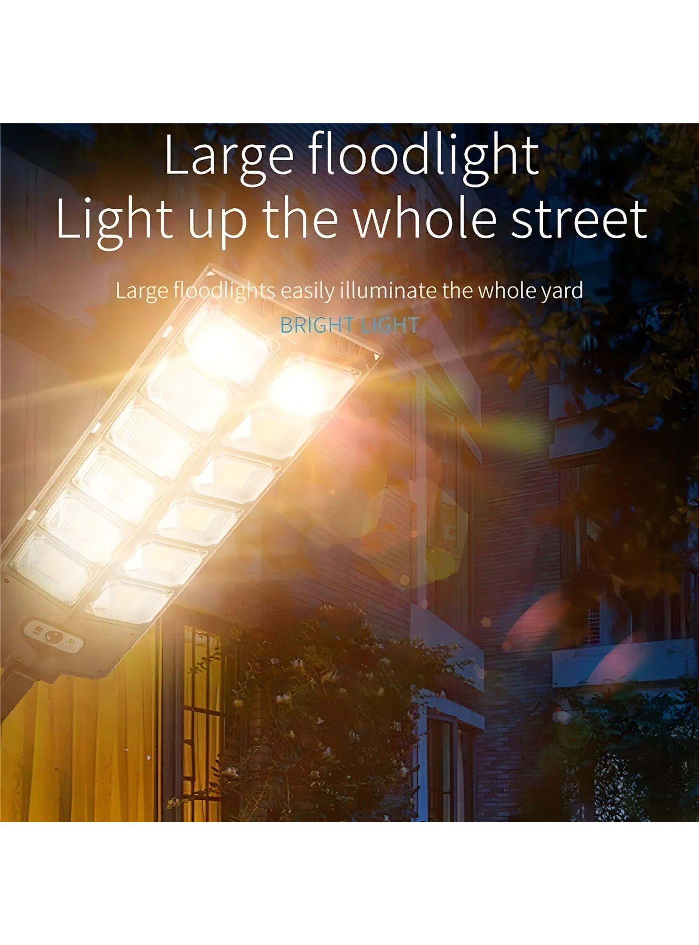 Luz de Foco Solar Exterior LED Control Remoto Sensor Movimiento-1