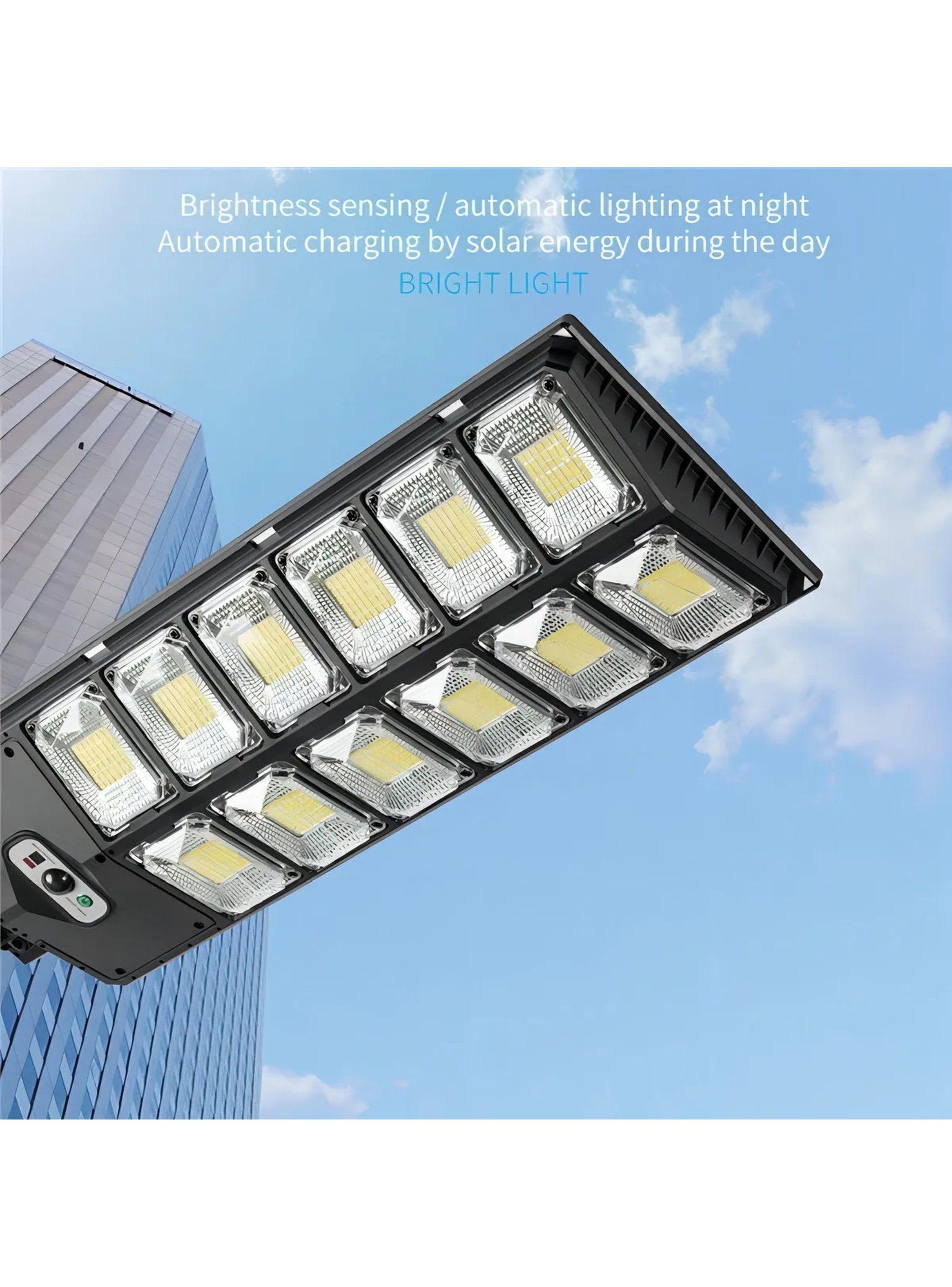 Luz de Foco Solar Exterior LED Control Remoto Sensor Movimiento-8