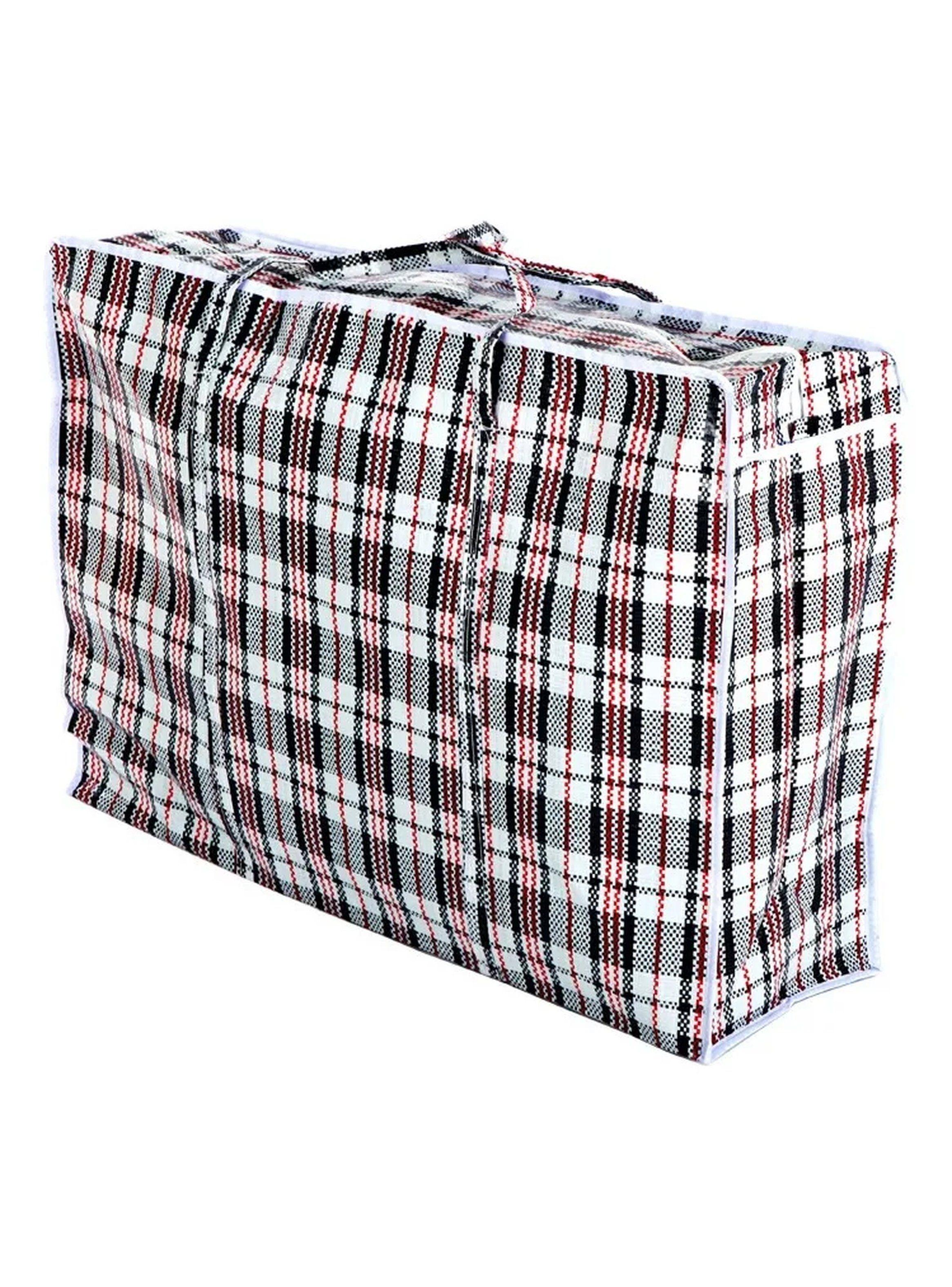 Bolsa de Almacenamiento Grande Tela Resistente Asa Reforzada Multicolor-5