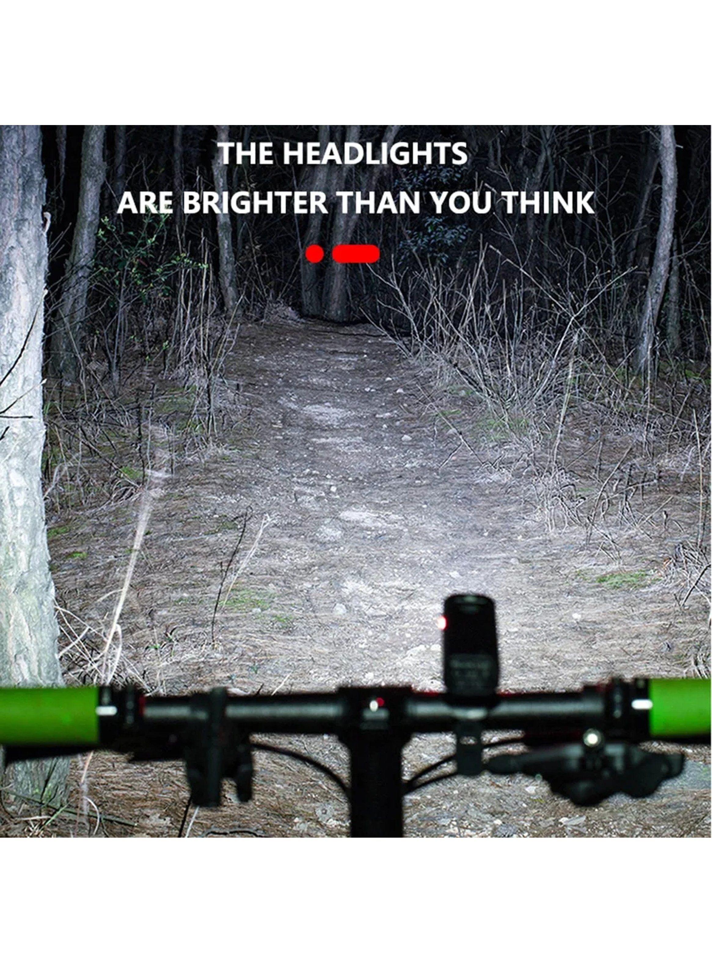 Luz Delantera Para Bicicleta IPX5 Recargable LED Ajustable-1