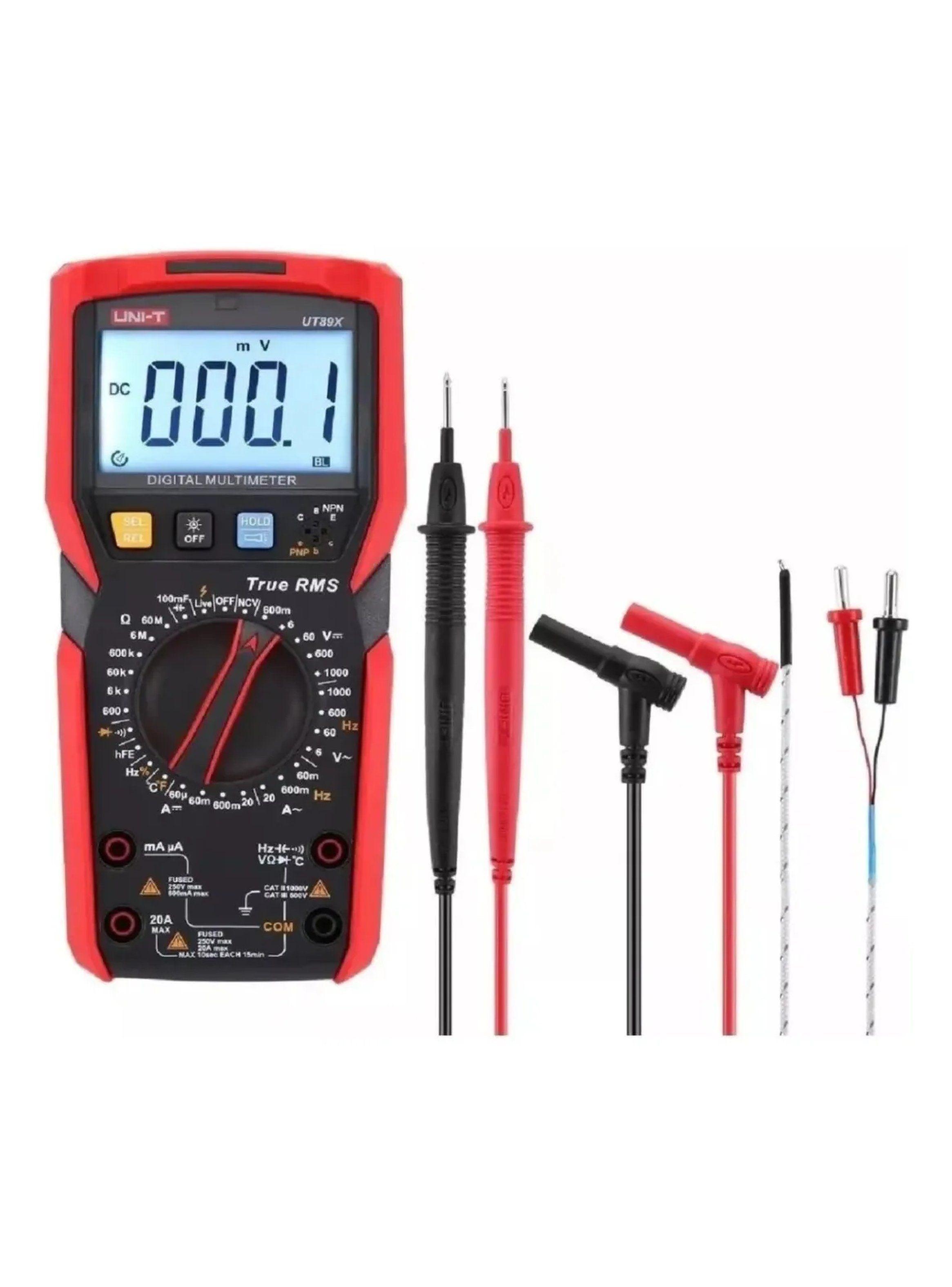 Multímetro Digital True RMS Pantalla LCD Portátil-0