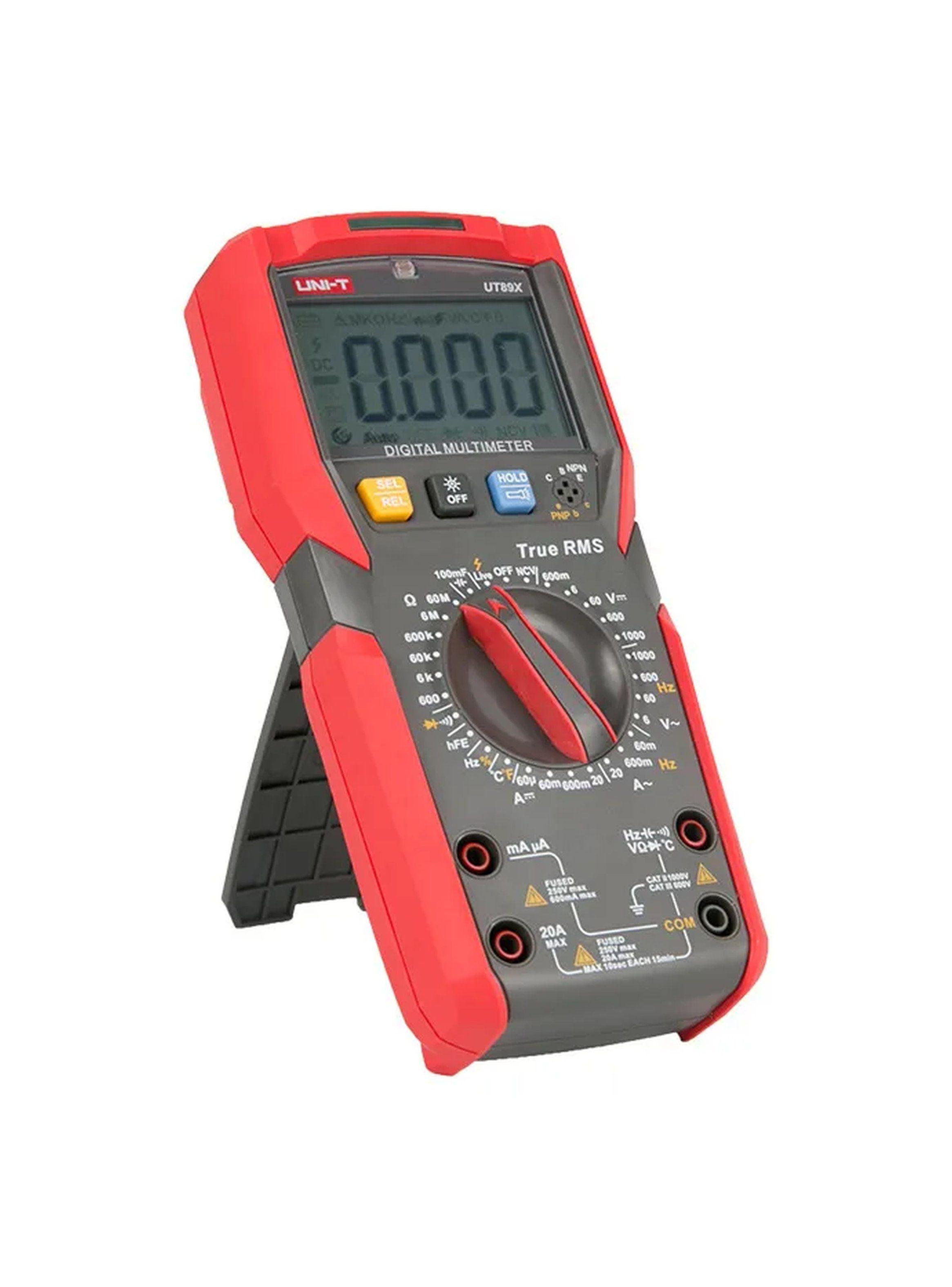 Multímetro Digital True RMS Pantalla LCD Portátil-5