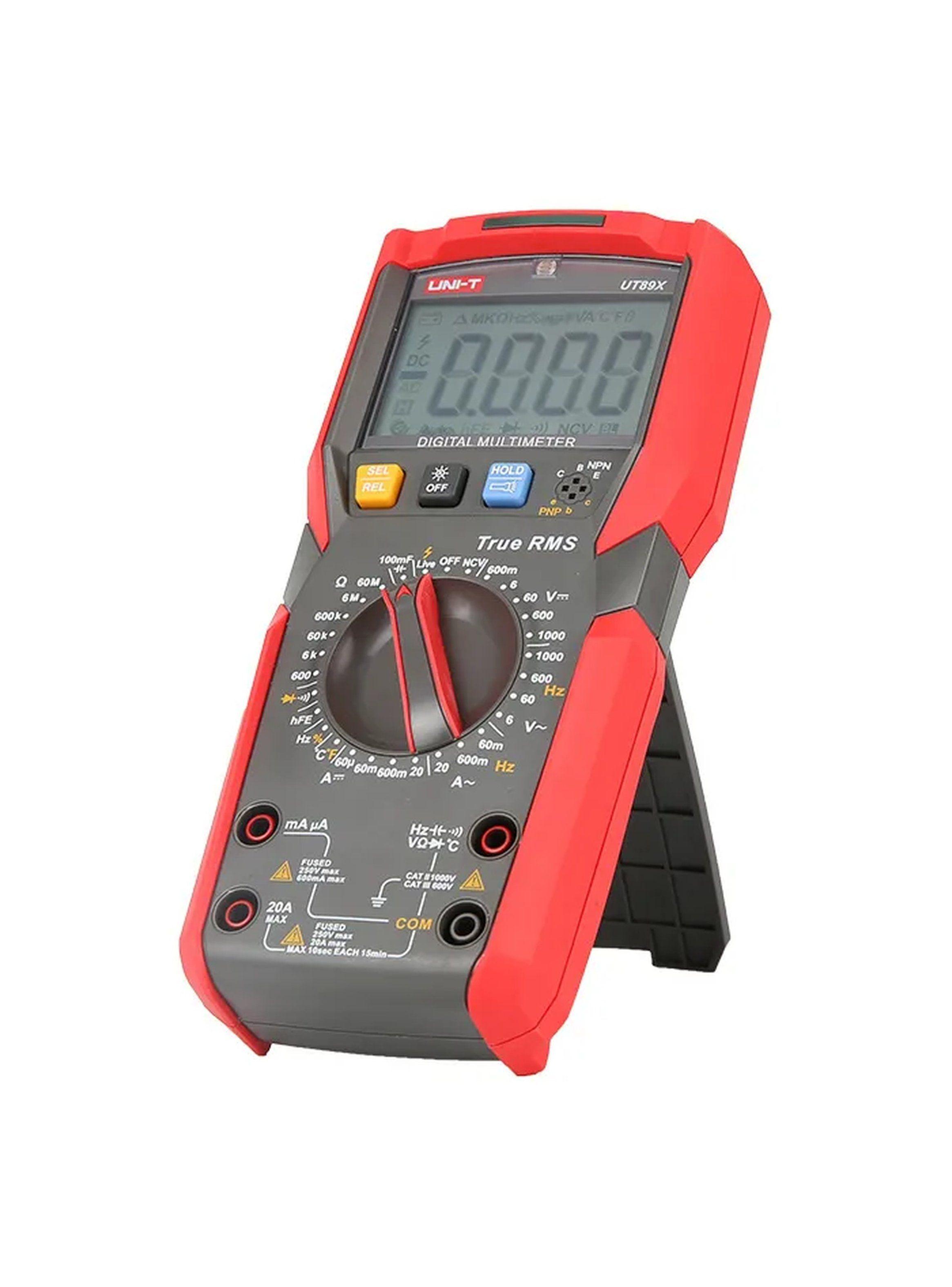 Multímetro Digital True RMS Pantalla LCD Portátil-6