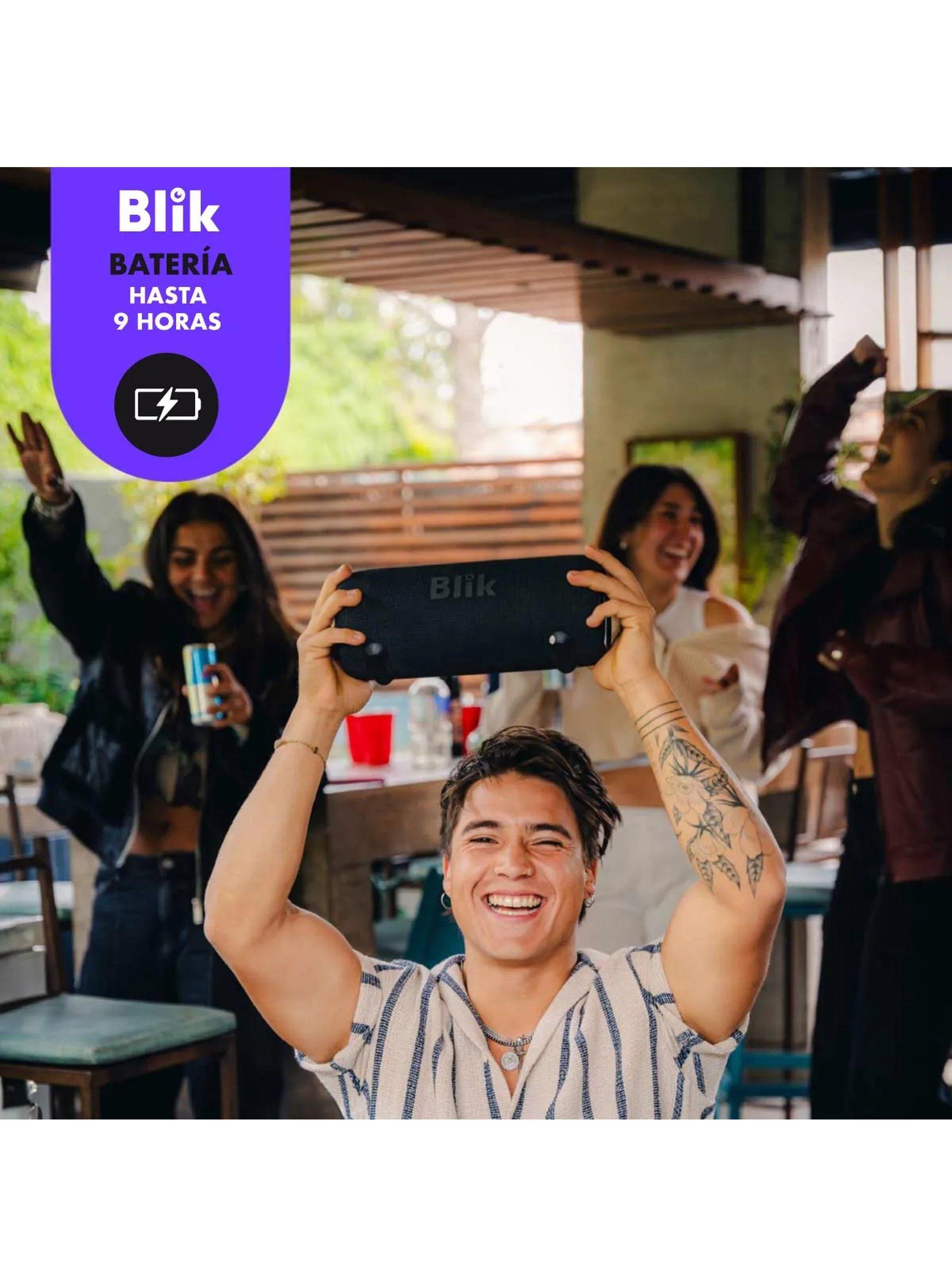 Parlante Portátil Bluetooth 25W RMS Luces LED-3