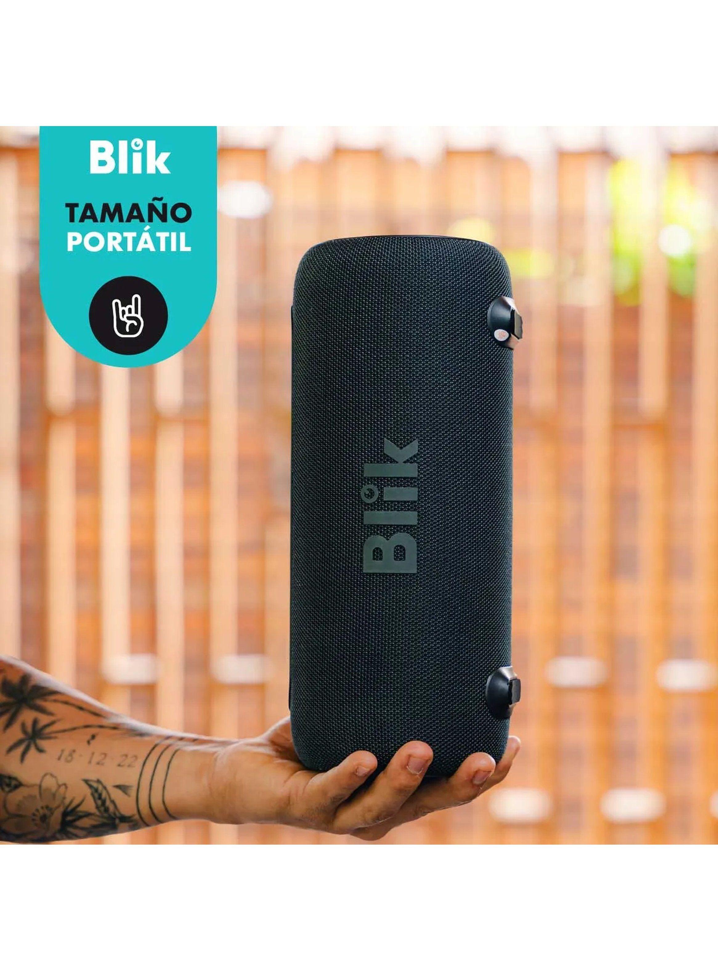 Parlante Portátil Bluetooth 25W RMS Luces LED-4