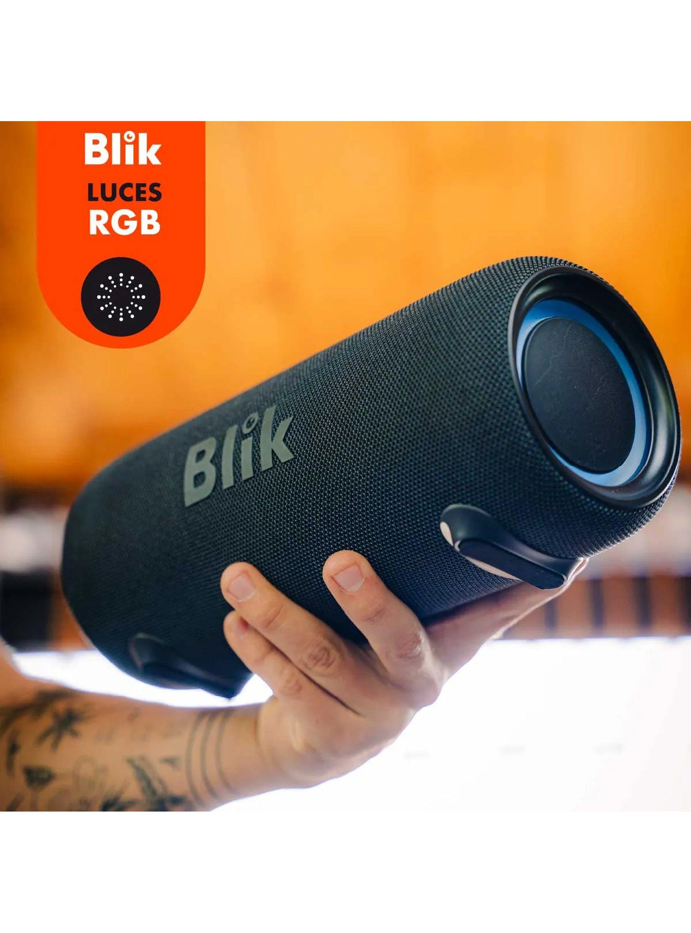 Parlante Portátil Bluetooth 25W RMS Luces LED-5