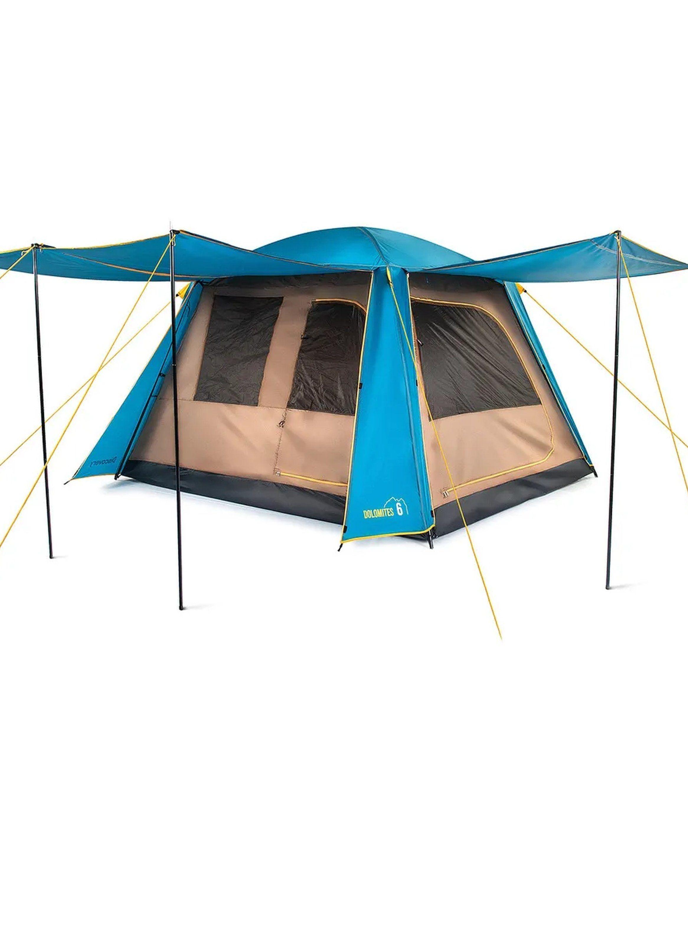 Carpa Familiar 8 Personas Impermeable Paneles UV-6