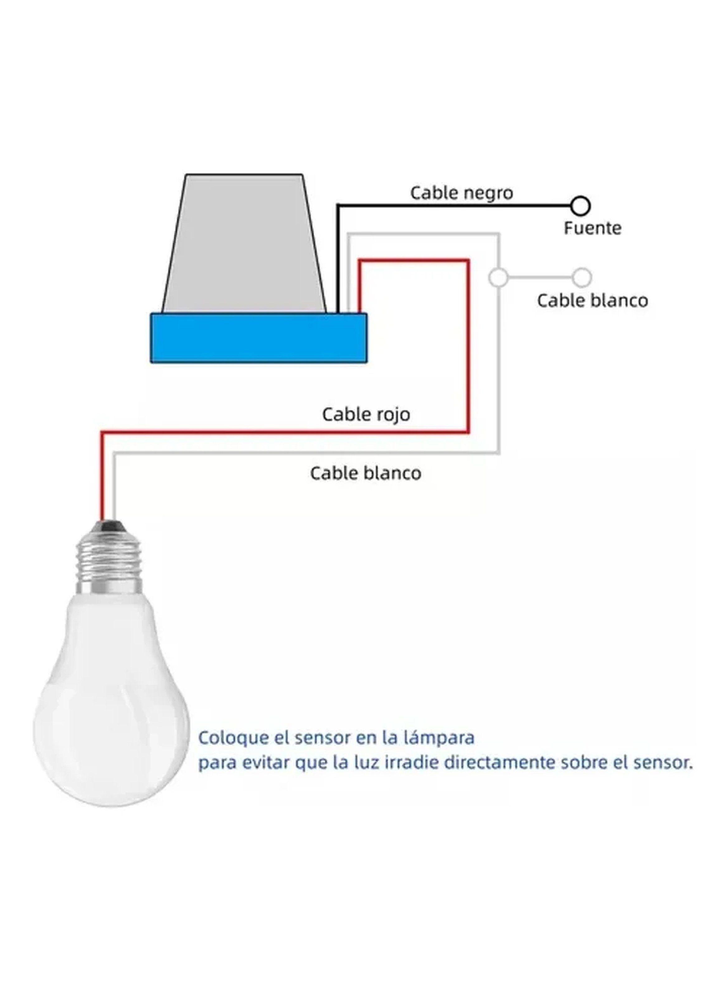 Interruptor Crepuscular Automático Luz Exterior Montaje Ajustable-4