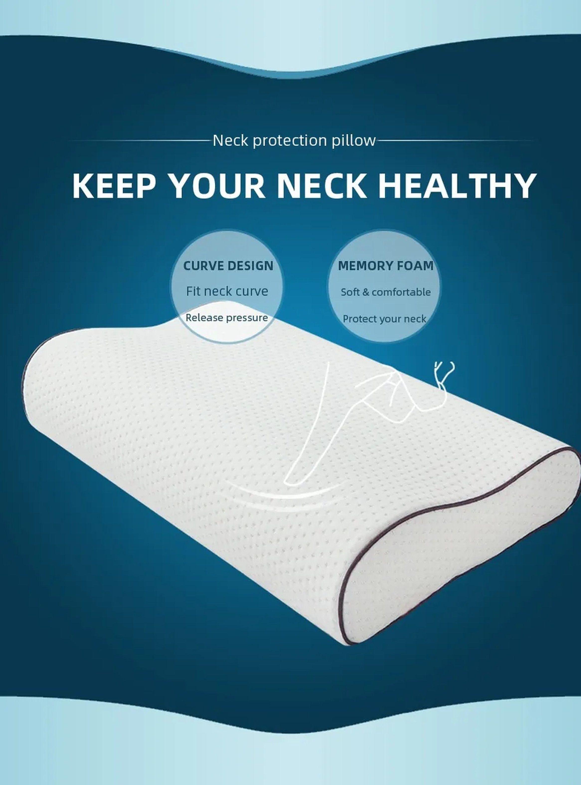 Almohada Ortopédica Antidolor con Gel de Memoria Ergonomía-7