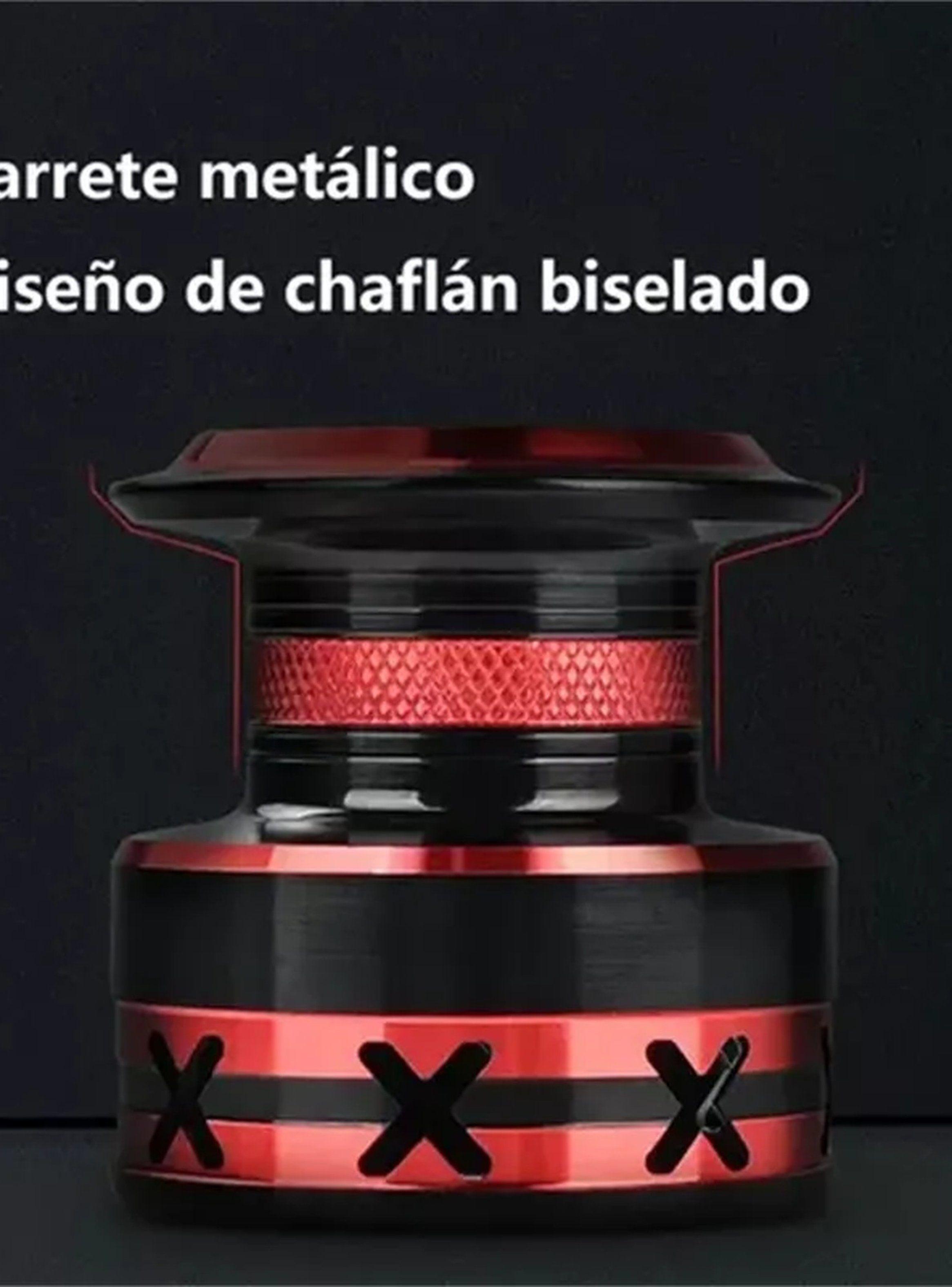 Carrete de Pesca Spinning Resistencia 6kg Engranajes de Latón-5