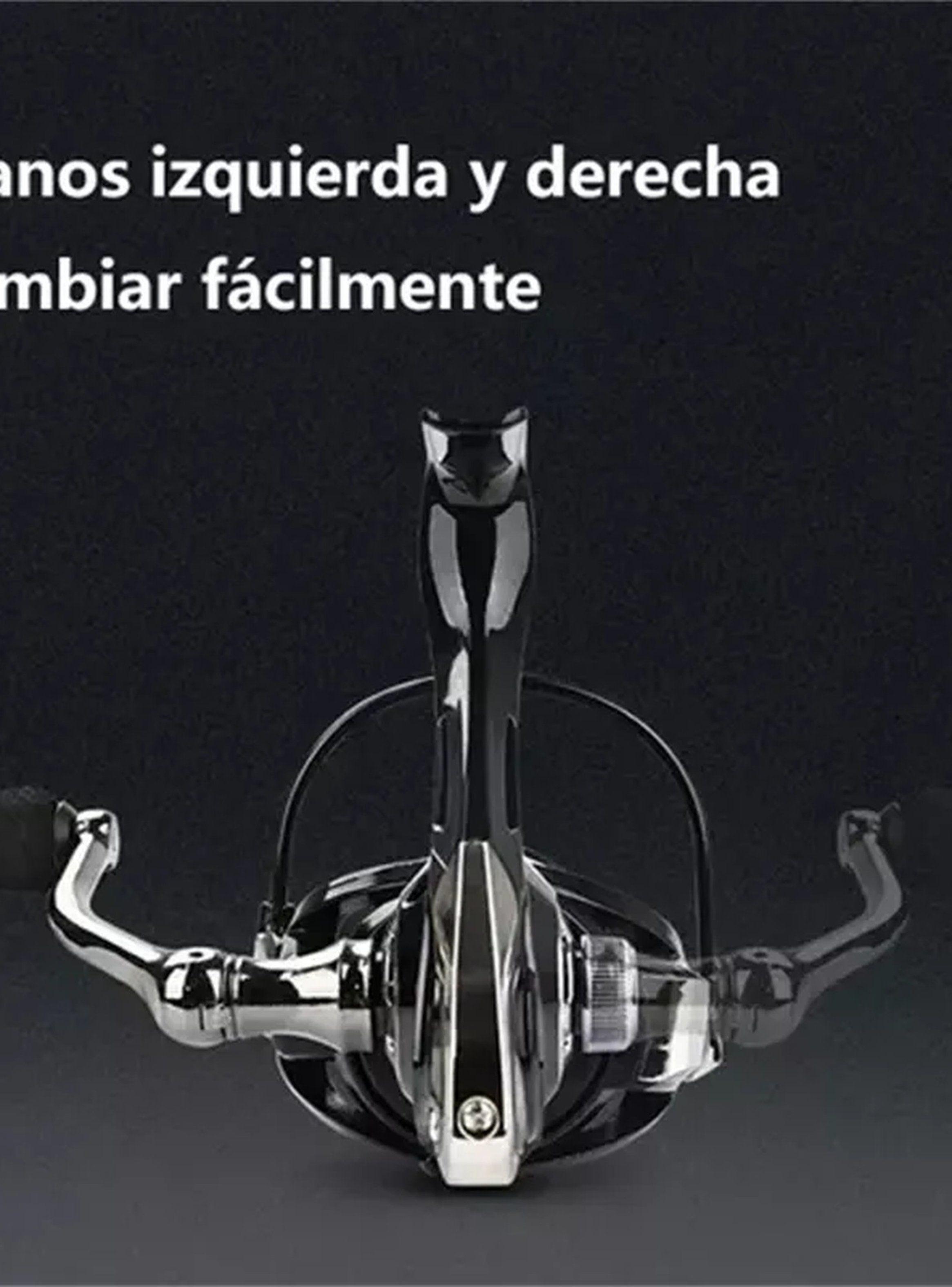 Carrete de Pesca Spinning Resistencia 6kg Engranajes de Latón-7