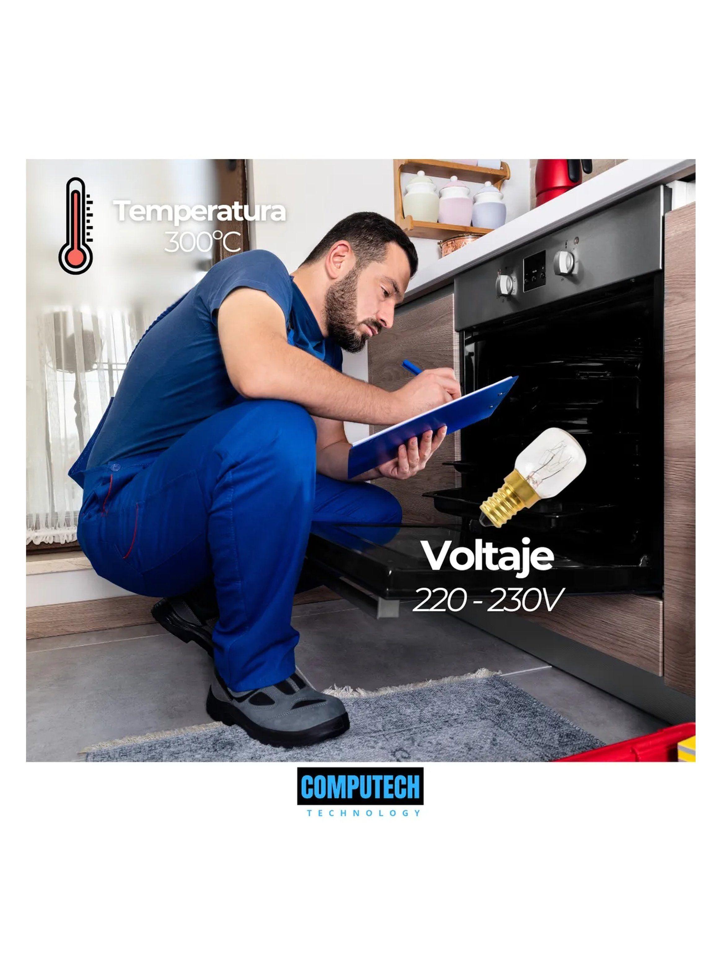 Bombilla Para Horno Rosca E14 Alta Temperatura-4