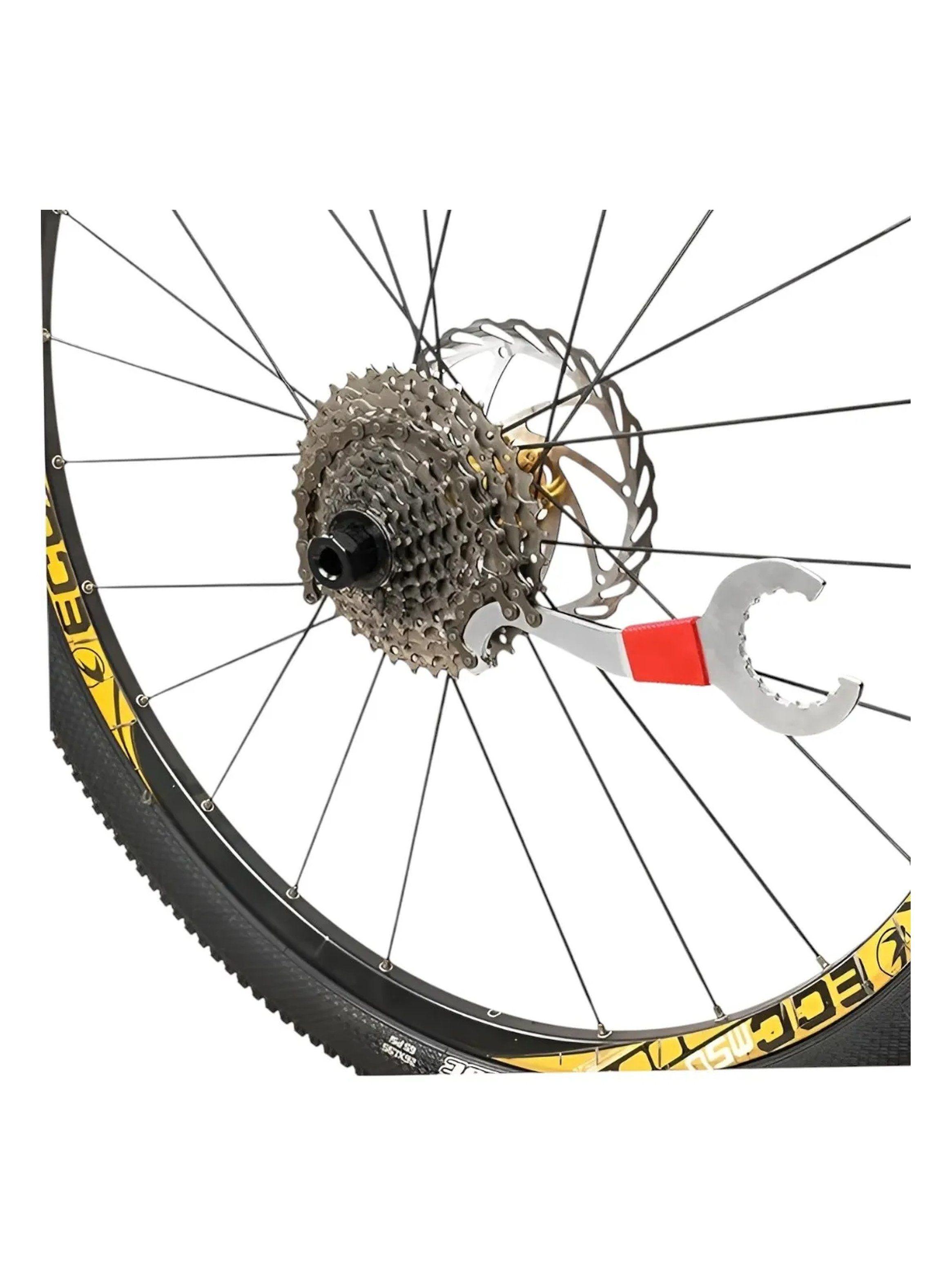 Kit de Herramientas para Bicicleta Desmonta Cassette y Cadena 7 Piezas-4