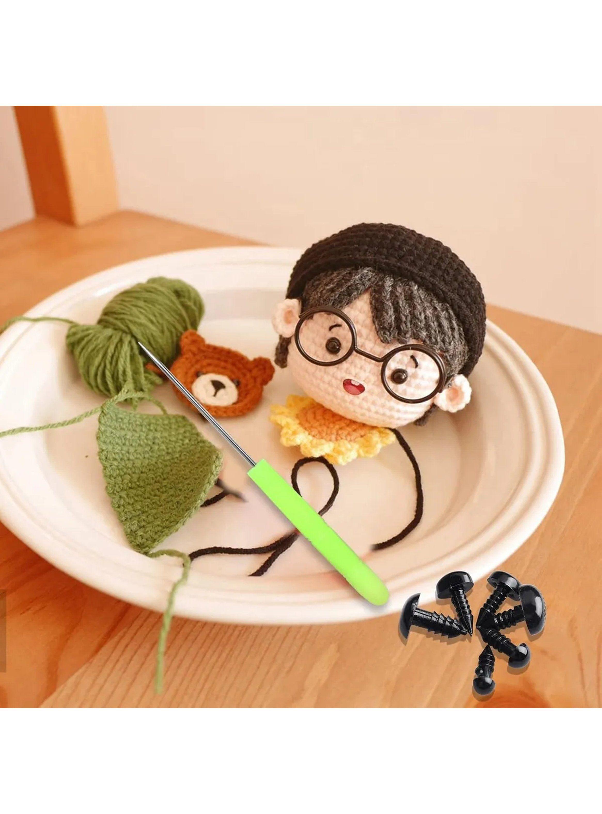 Kit de Ojos de Plástico para Manualidades 540 Piezas Multicolor-5