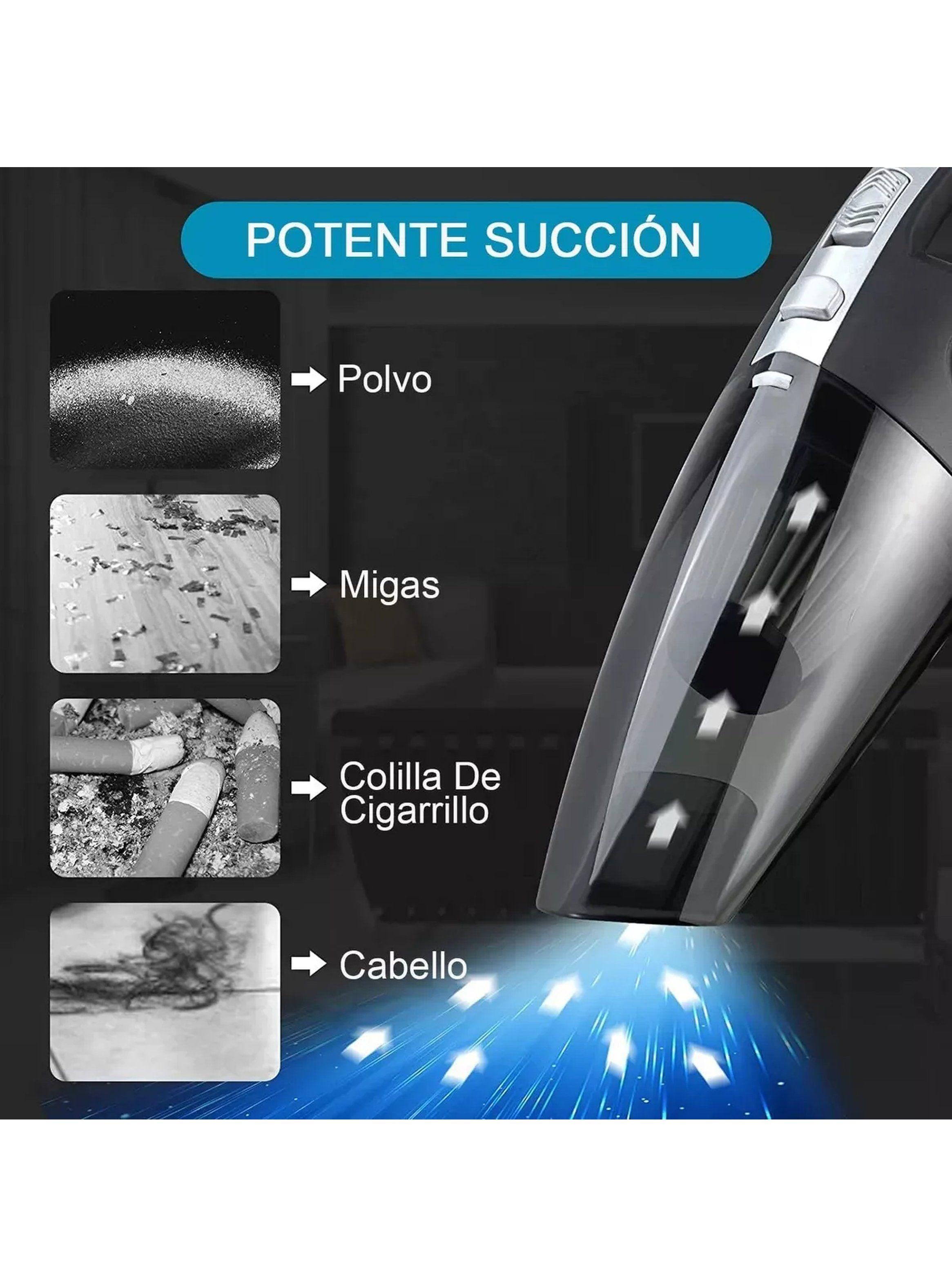 Aspiradora de Mano Portátil Sin Cable HEPA Recargable | Accesorios Variados-5