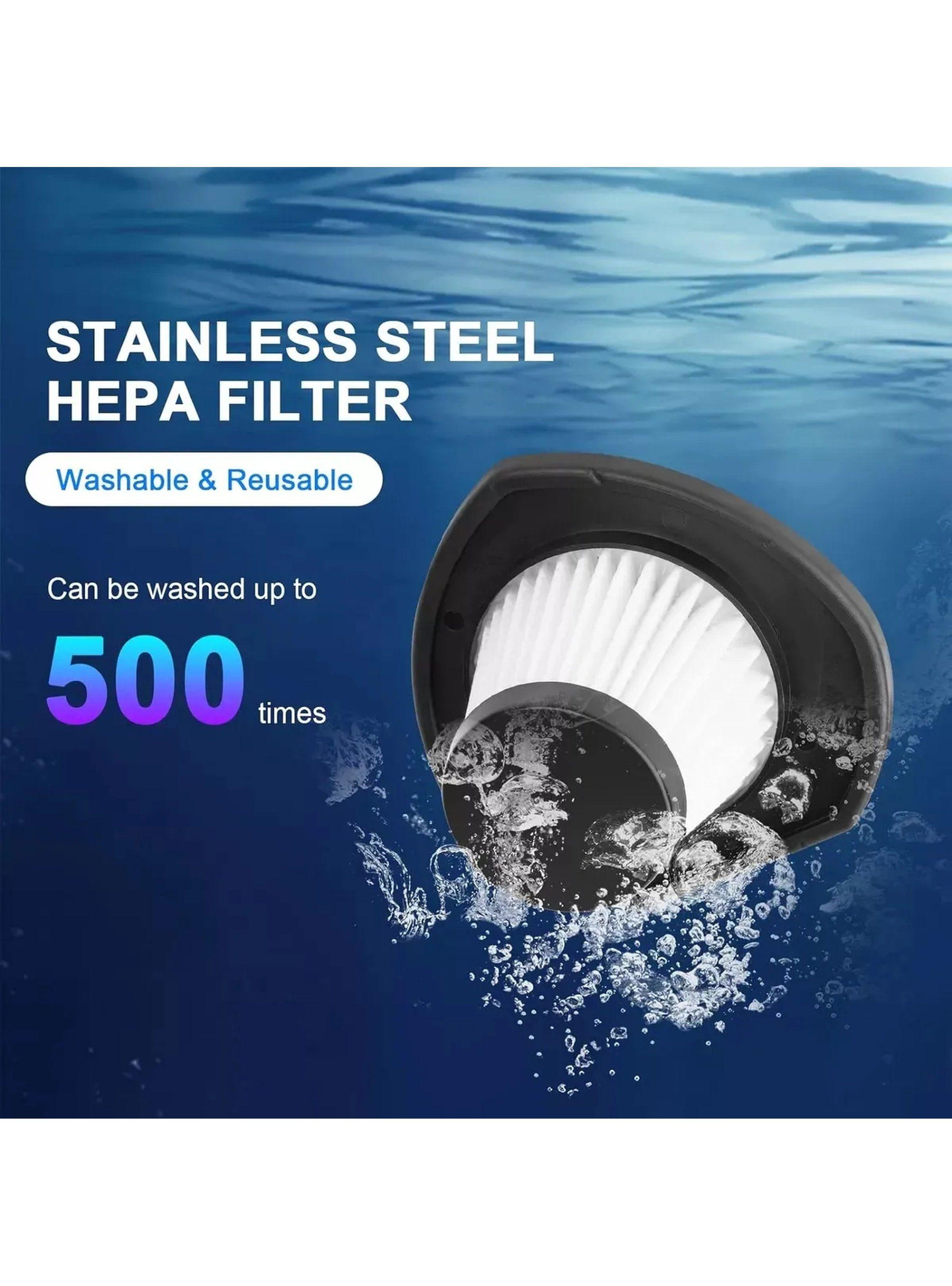 Aspiradora de Mano Portátil Sin Cable HEPA Recargable | Accesorios Variados-6