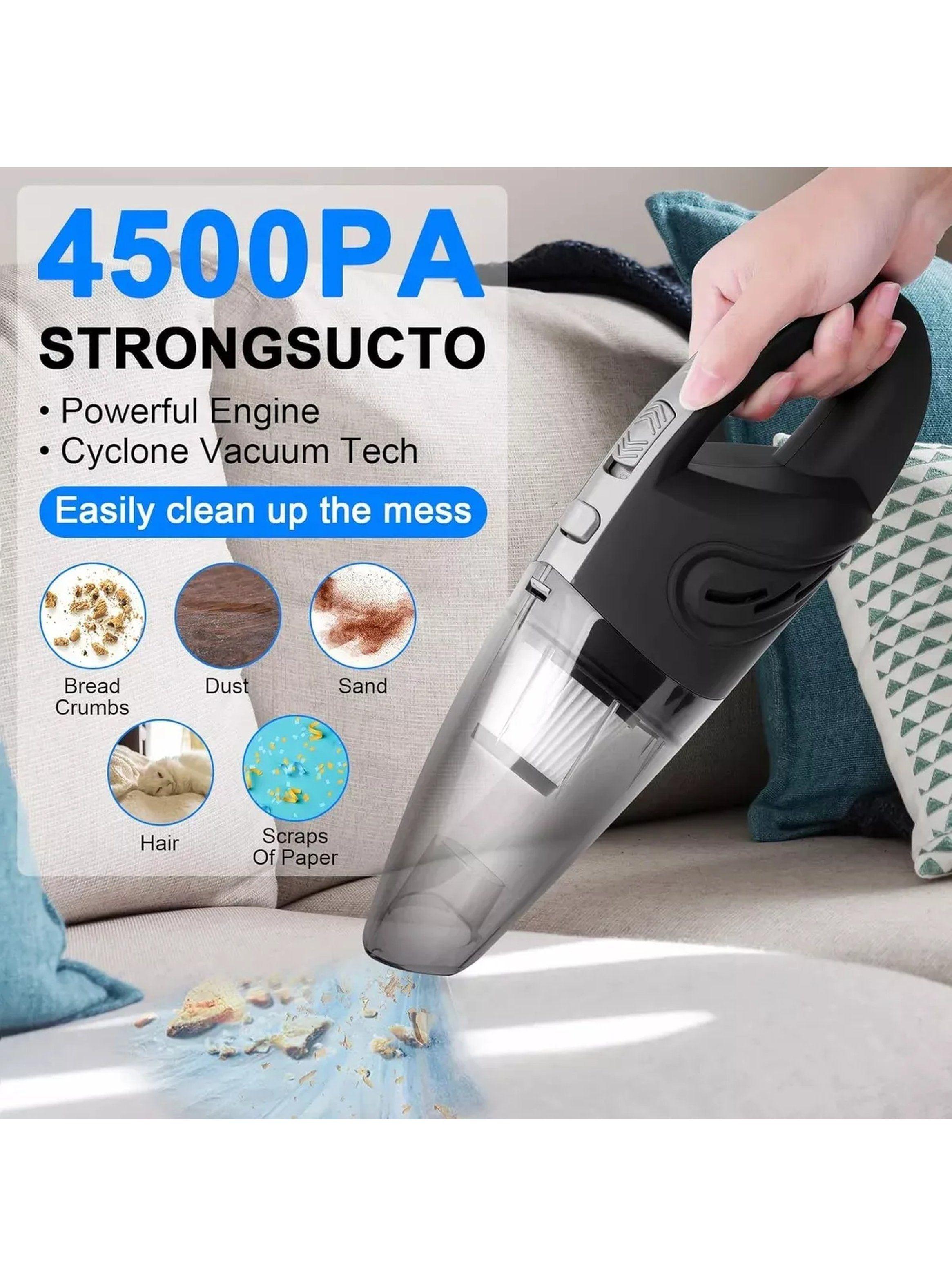 Aspiradora de Mano Portátil Sin Cable HEPA Recargable | Accesorios Variados-9