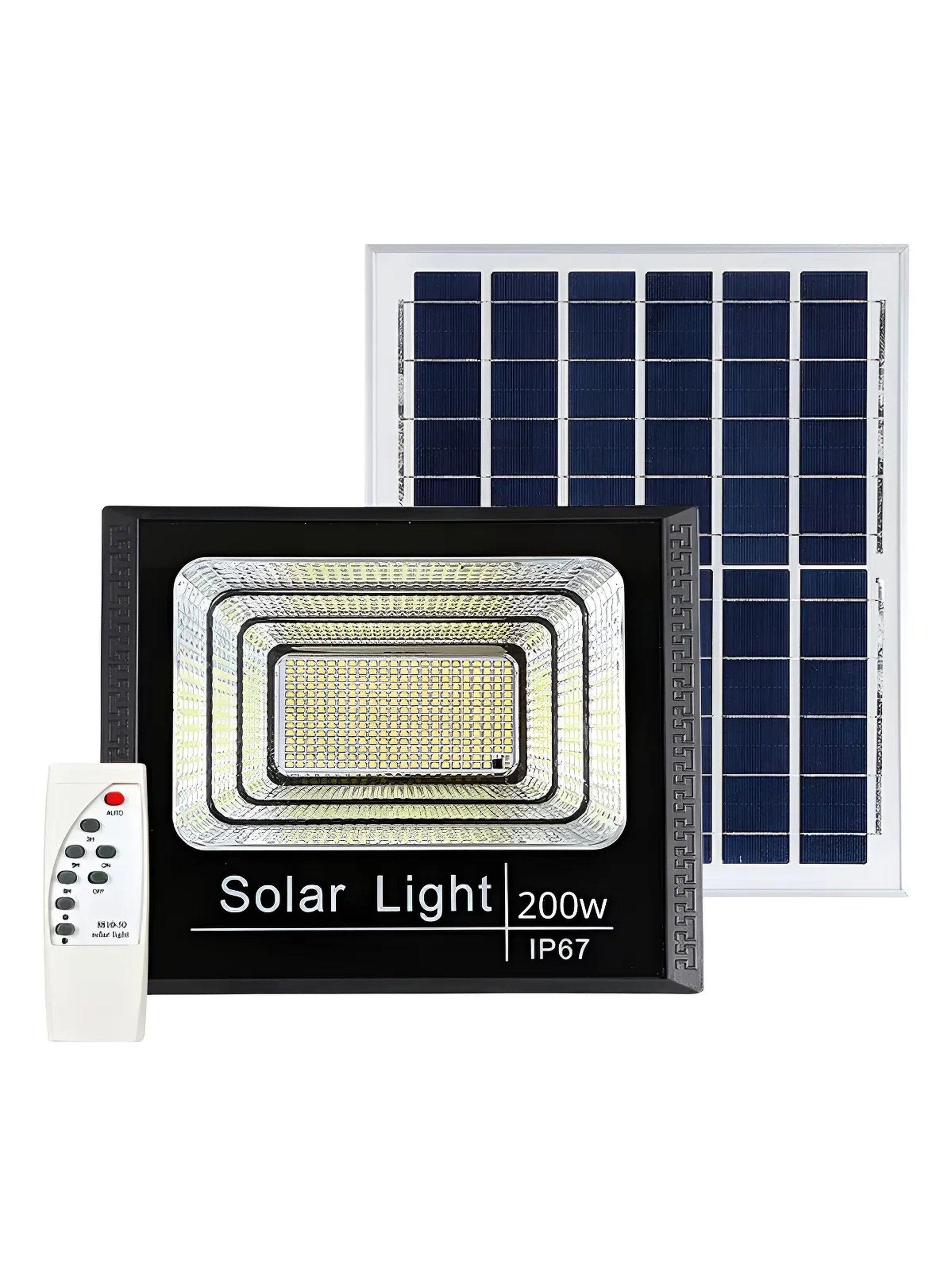 Luz Solar Exterior IP67 200W Control Remoto-0