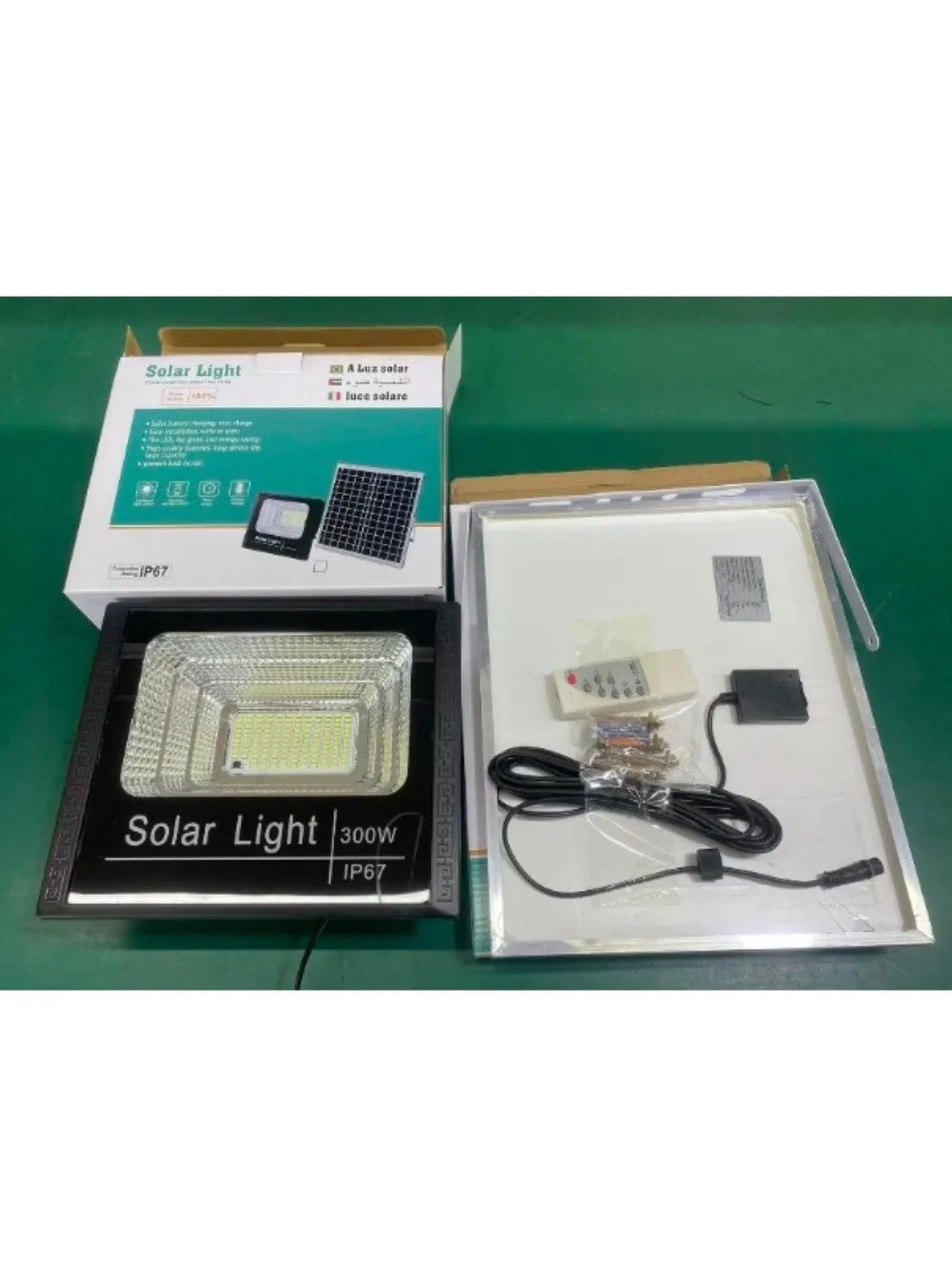 Luz Solar Exterior IP67 200W Control Remoto-8