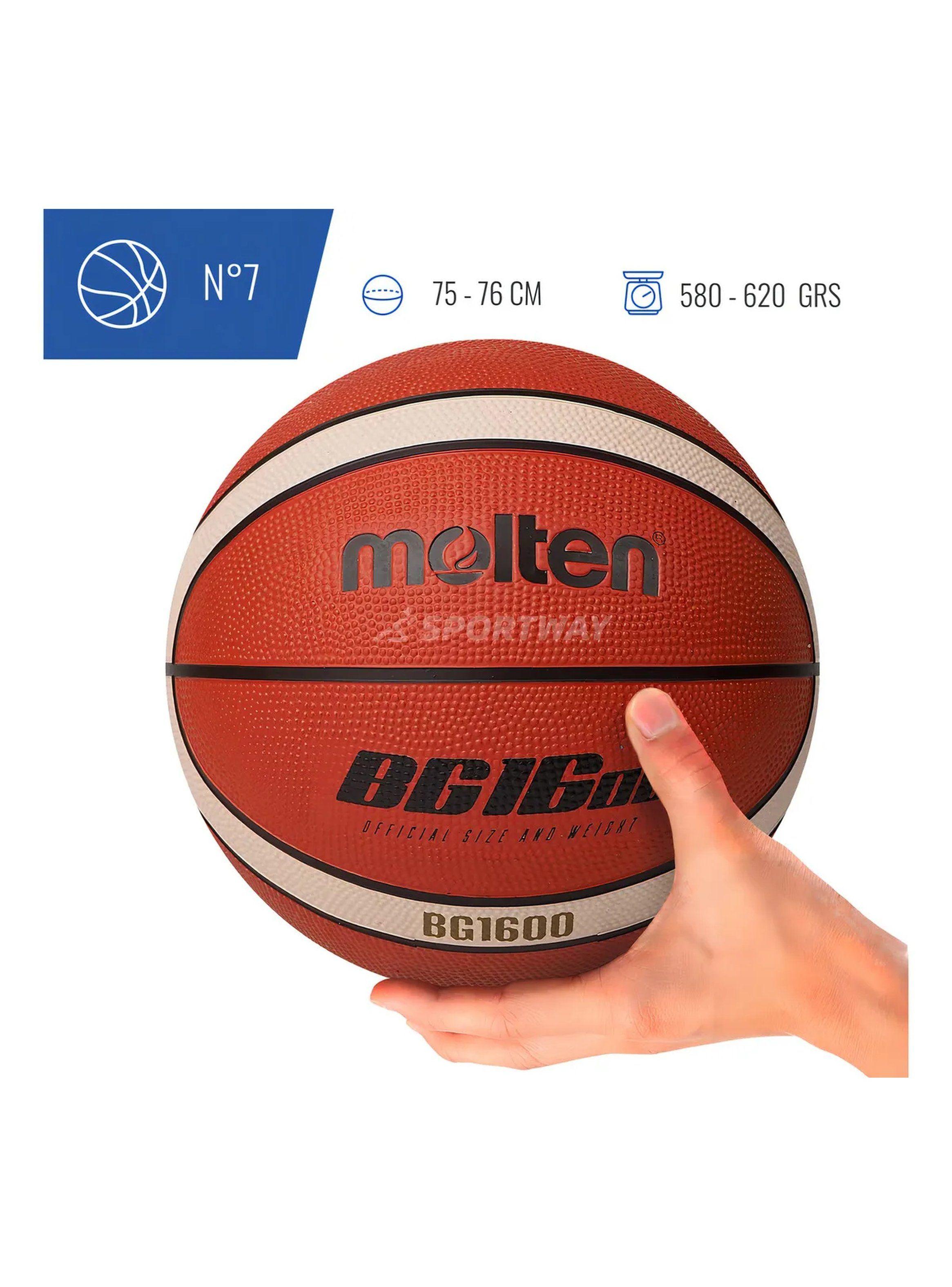 Balón De Baloncesto N°7 75-76cm 580-620g Exterior-2
