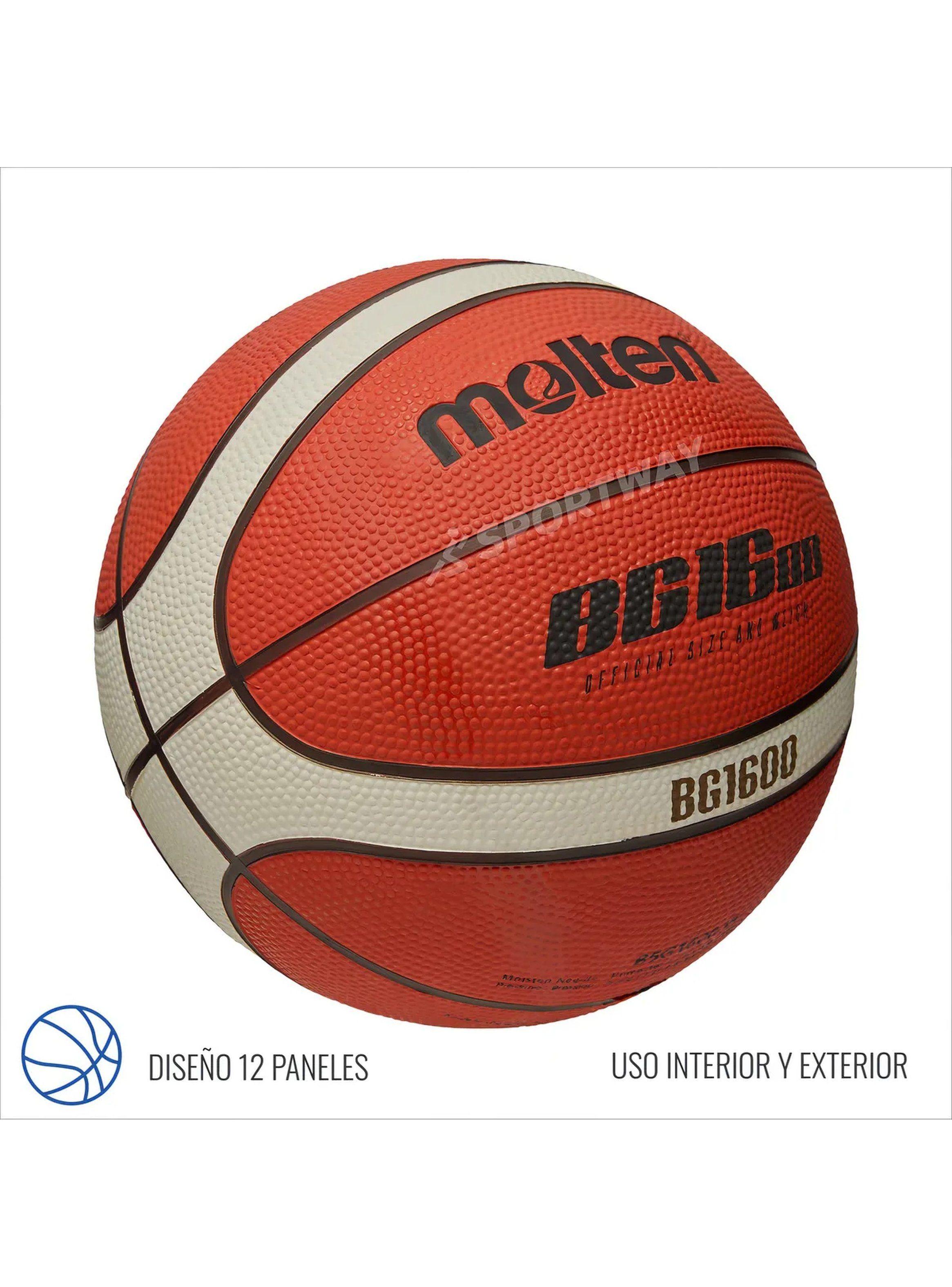 Balón De Baloncesto N°7 75-76cm 580-620g Exterior-3
