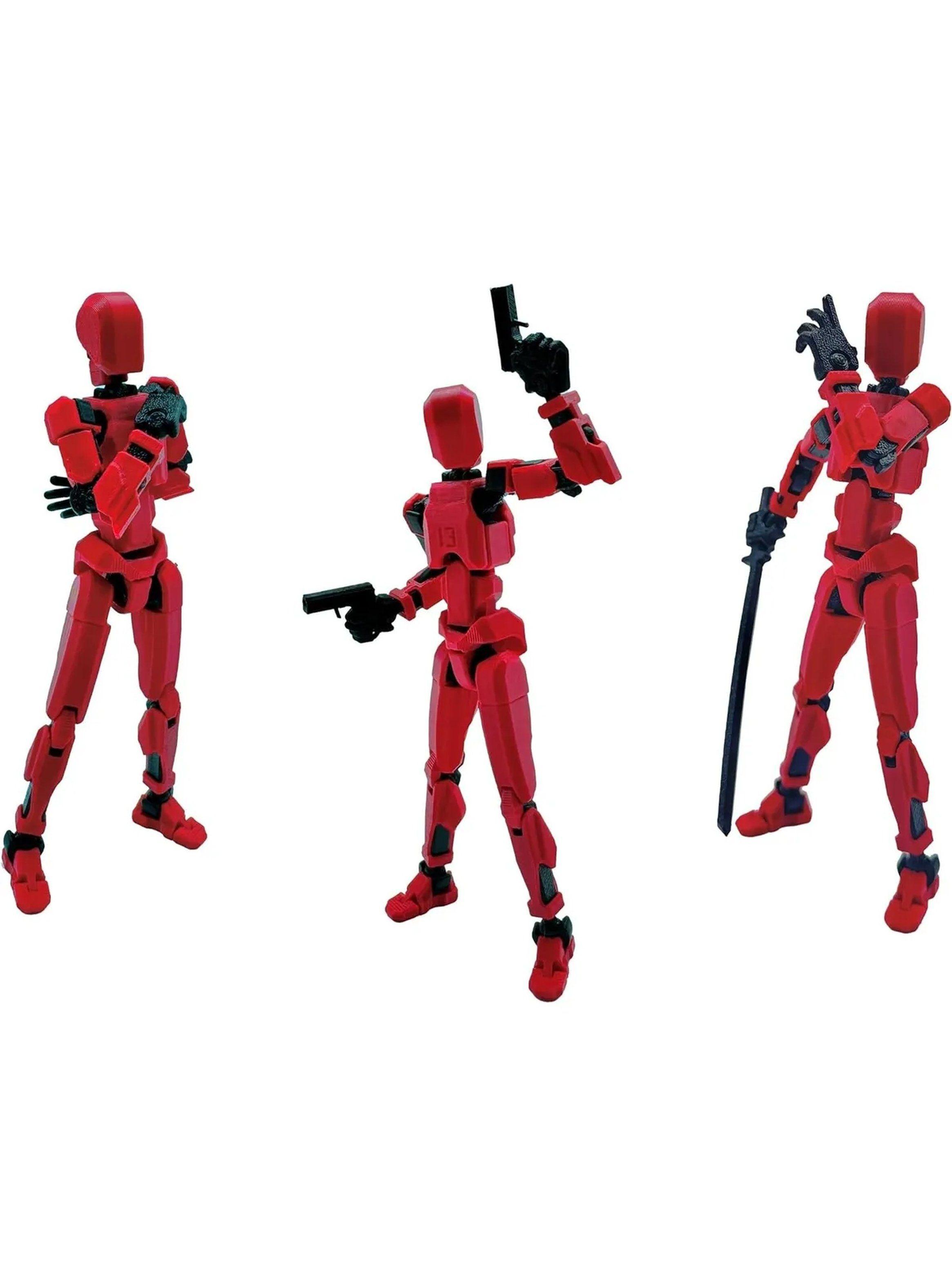 Figura de Acción Articulada 5,5 Pulgadas con Armas y Accesorios-3