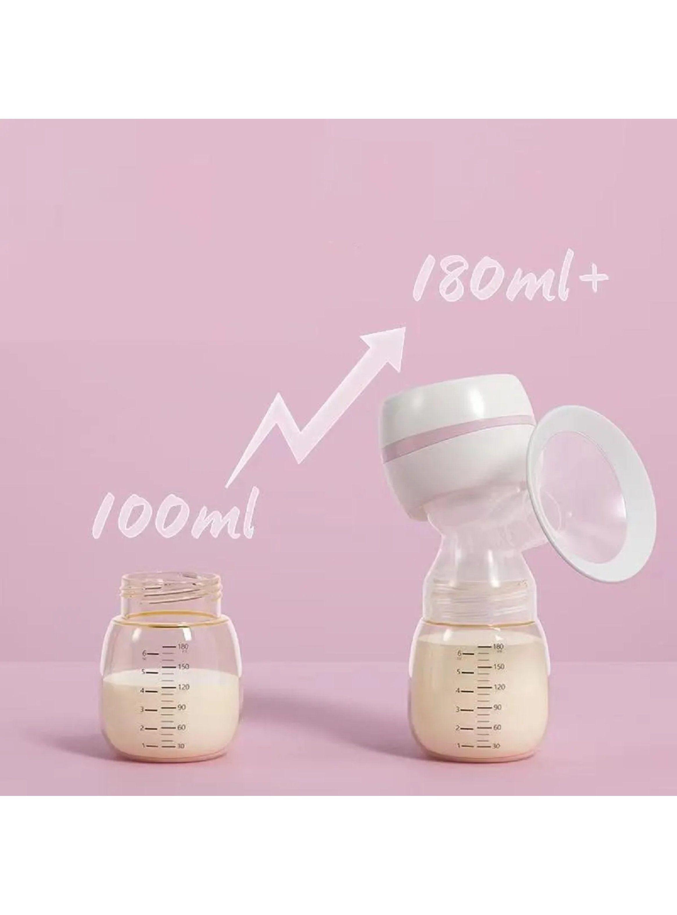 Extractor de Leche Eléctrico Portátil Silencioso 180ml-5