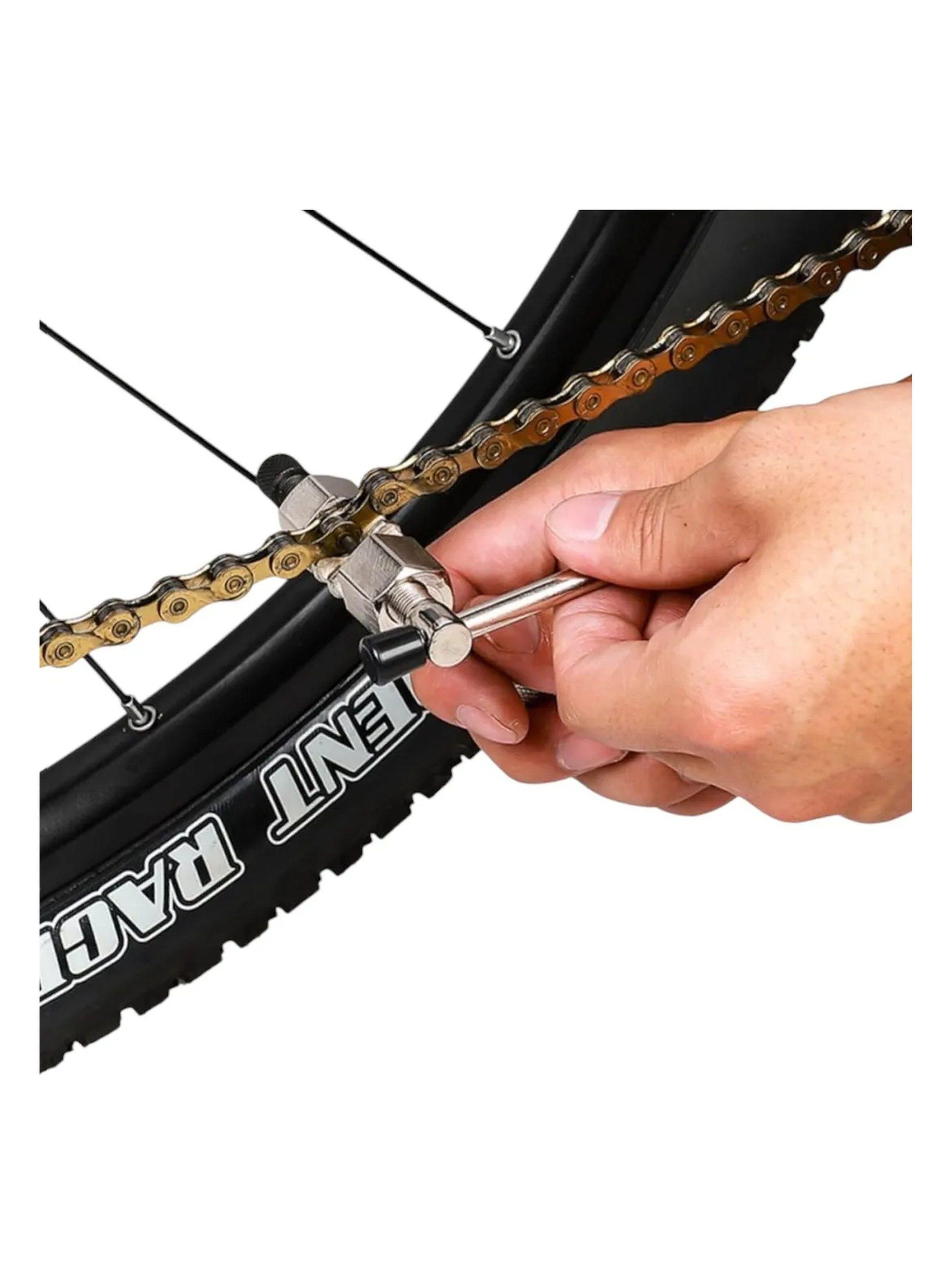 Kit de Herramientas para Bicicleta Desmonta Cassettes y Cadena Acero-3