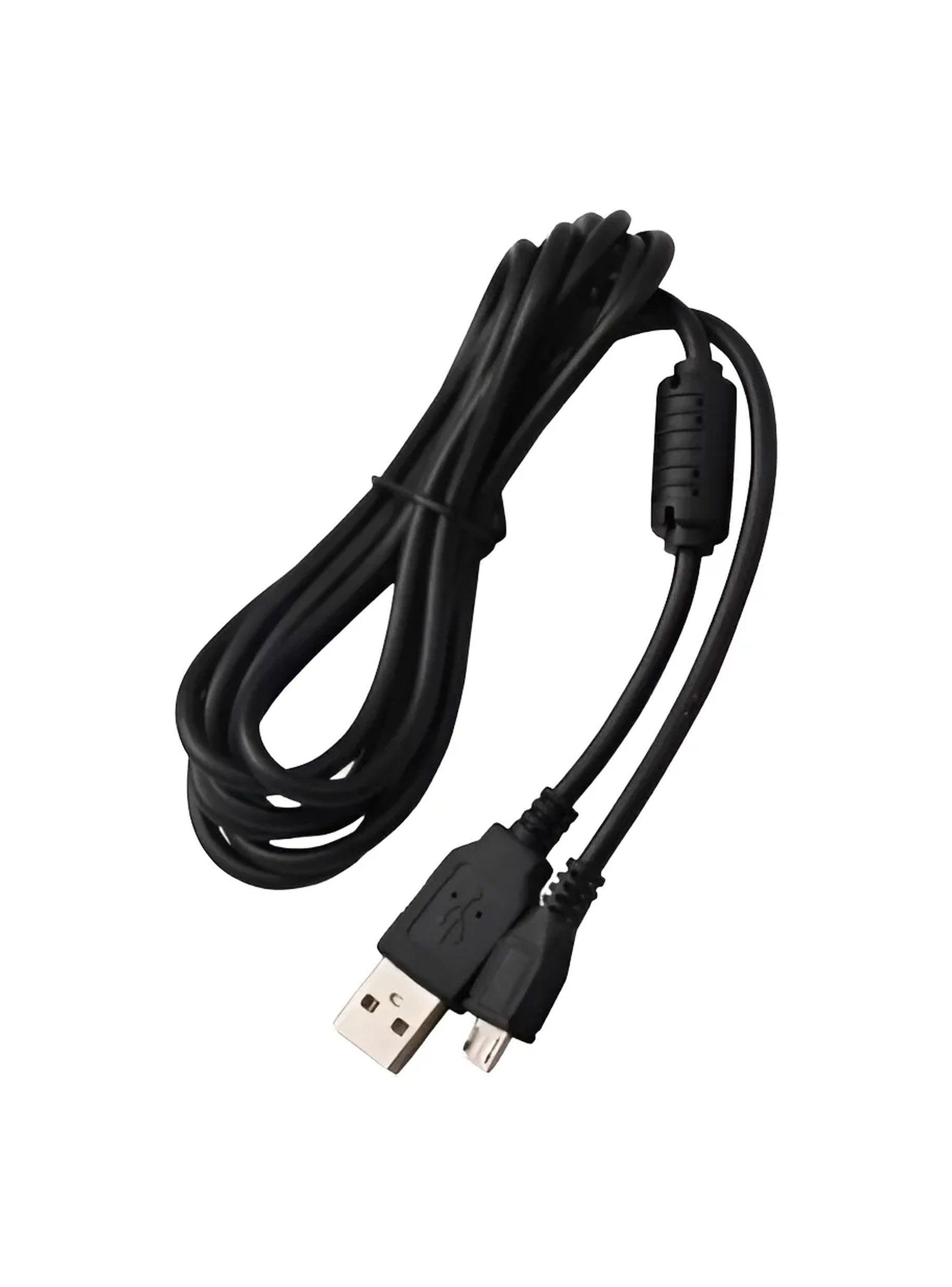Cable USB a Micro USB Negro Compatible con Controlador-0