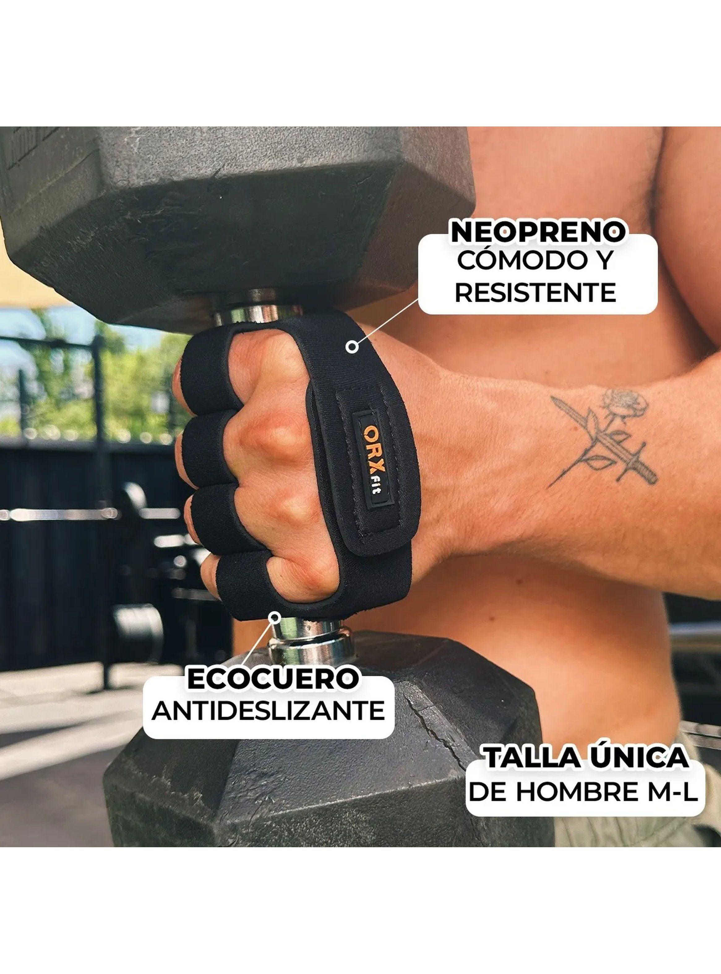 Guantes Deportivos Antideslizantes Ventilados Entrenamiento Fitness-4