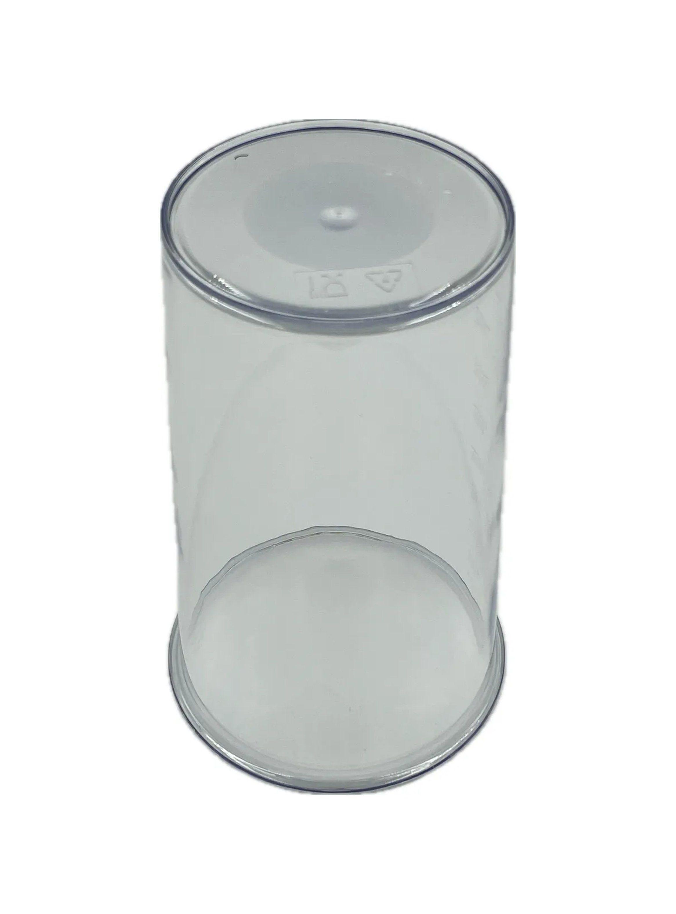 Vaso de Plástico Transparente 600ml Reutilizable-2
