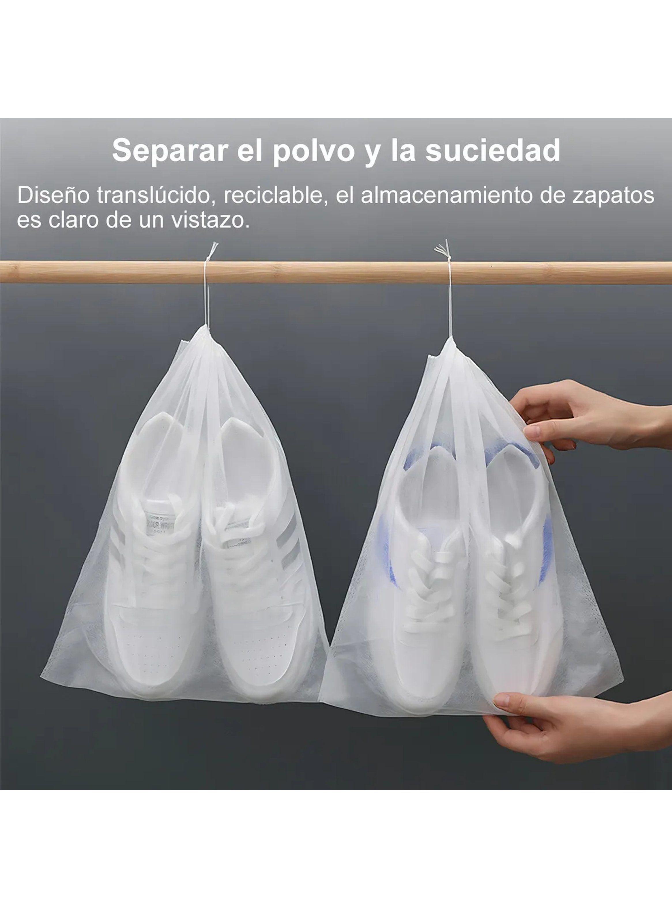 Bolsas Organizadoras de Zapatos Transparentes 40 Piezas Resistentes-6
