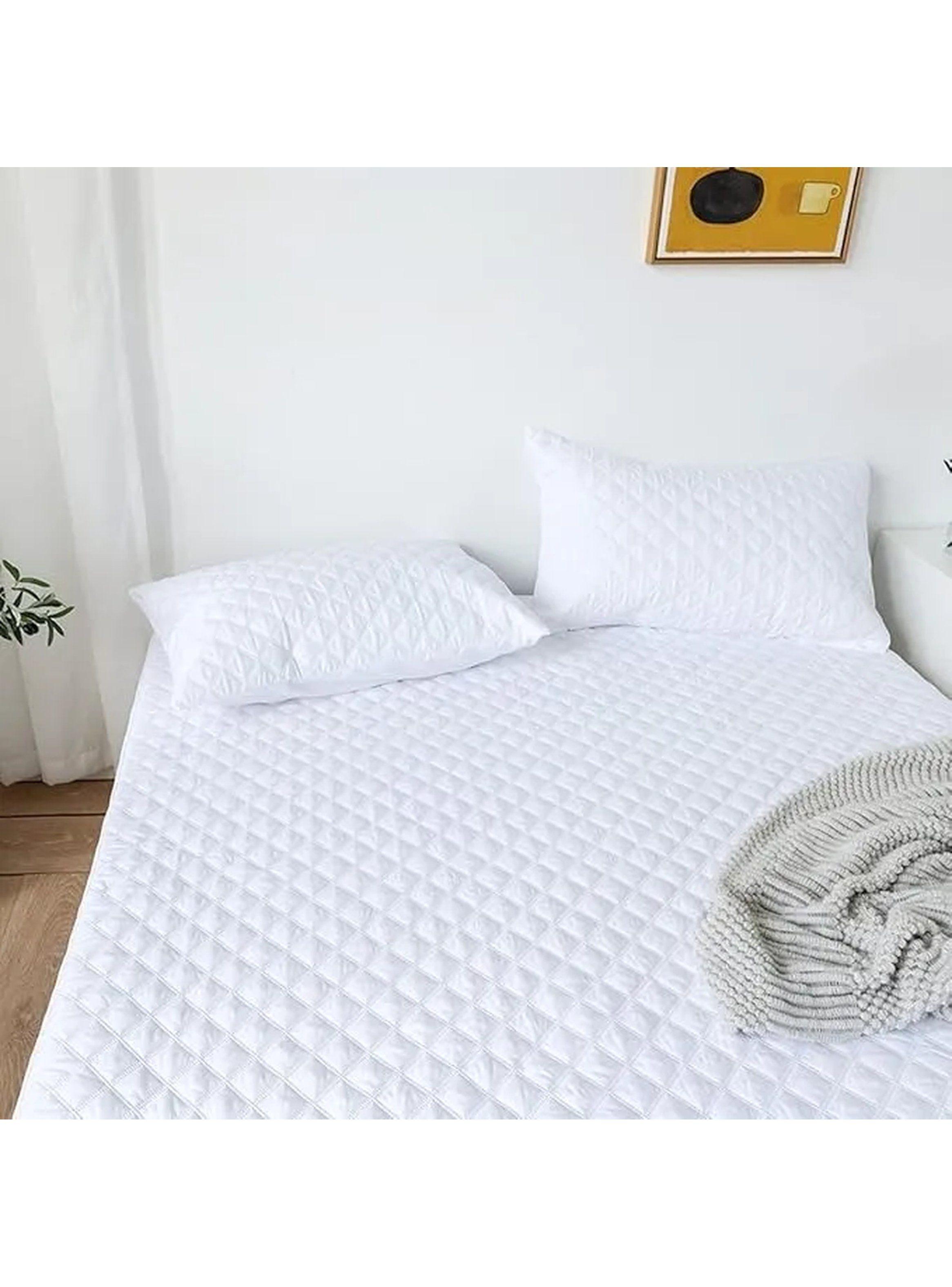 Protector de Colchón Impermeable 100% Poliéster Antibacterial-2